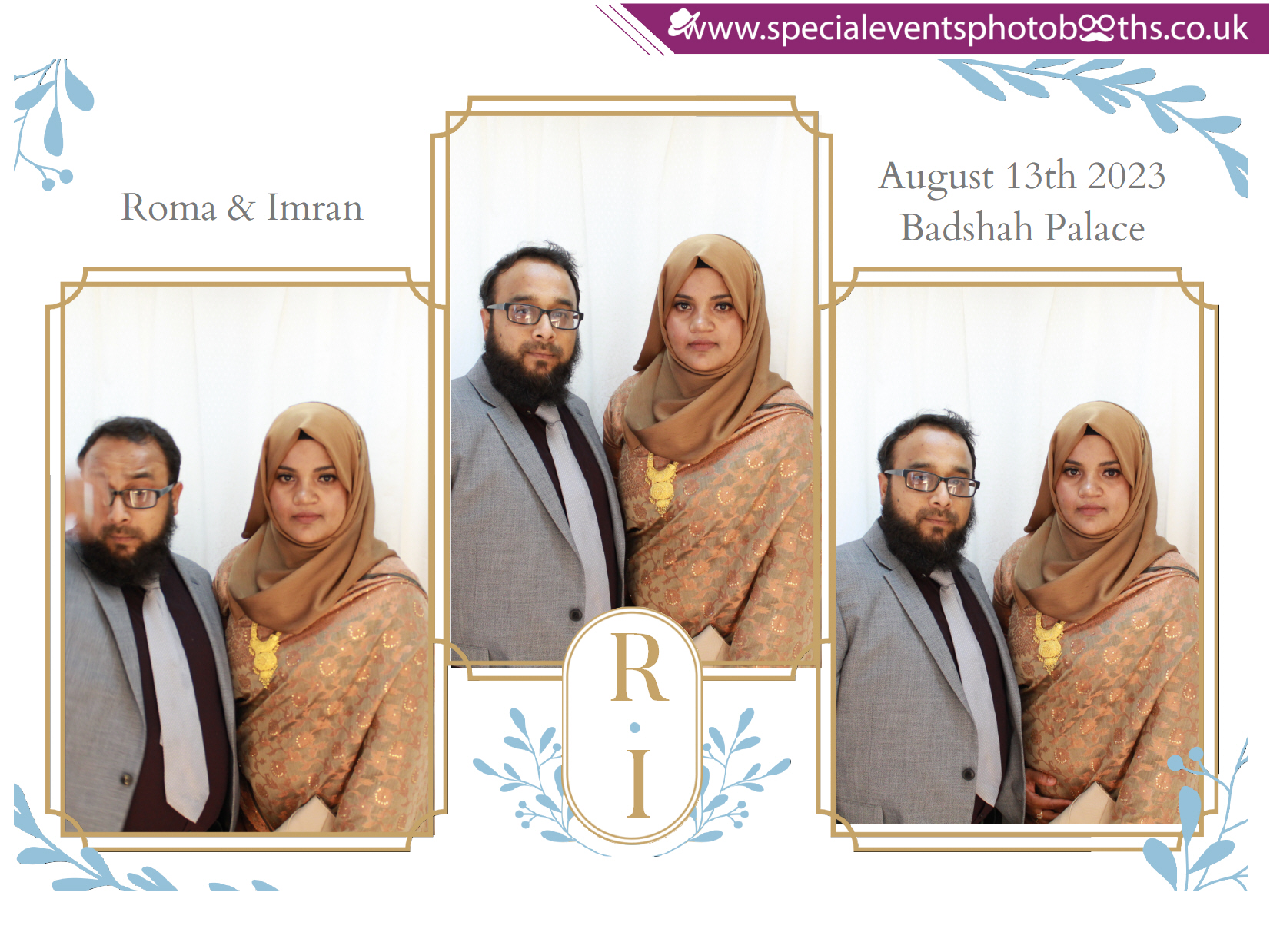 Roma & Imran's Wedding | View more photos from the event at my.specialeventsphotobooths.co.uk/u/SpecialEventsPhotoBooths/Roma-Imrans-Wedding