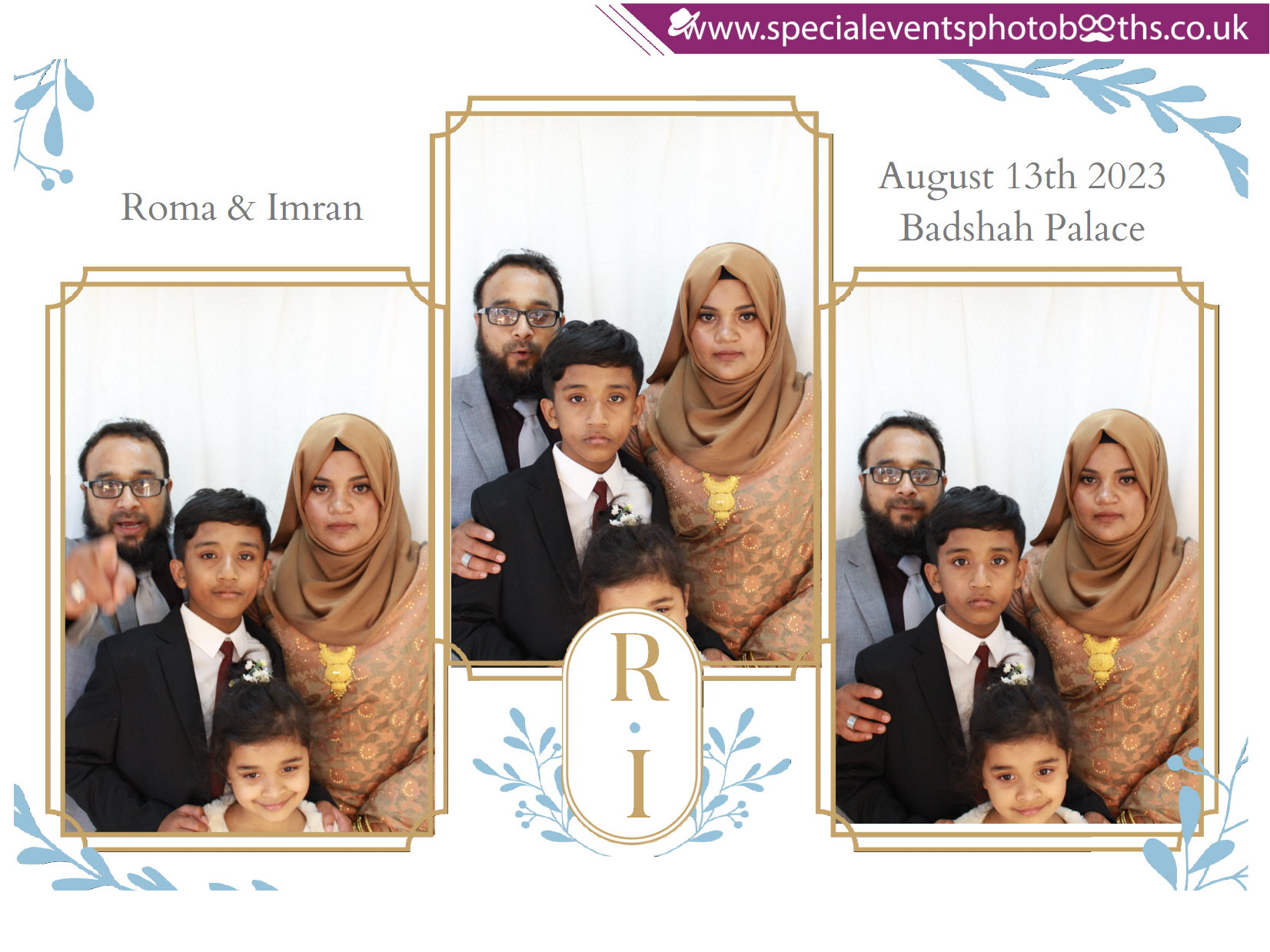 Roma & Imran's Wedding | View more photos from the event at my.specialeventsphotobooths.co.uk/u/SpecialEventsPhotoBooths/Roma-Imrans-Wedding