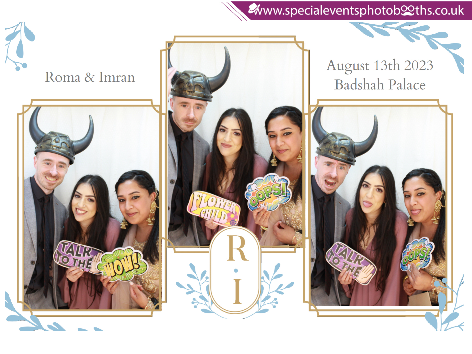 Roma & Imran's Wedding | View more photos from the event at my.specialeventsphotobooths.co.uk/u/SpecialEventsPhotoBooths/Roma-Imrans-Wedding