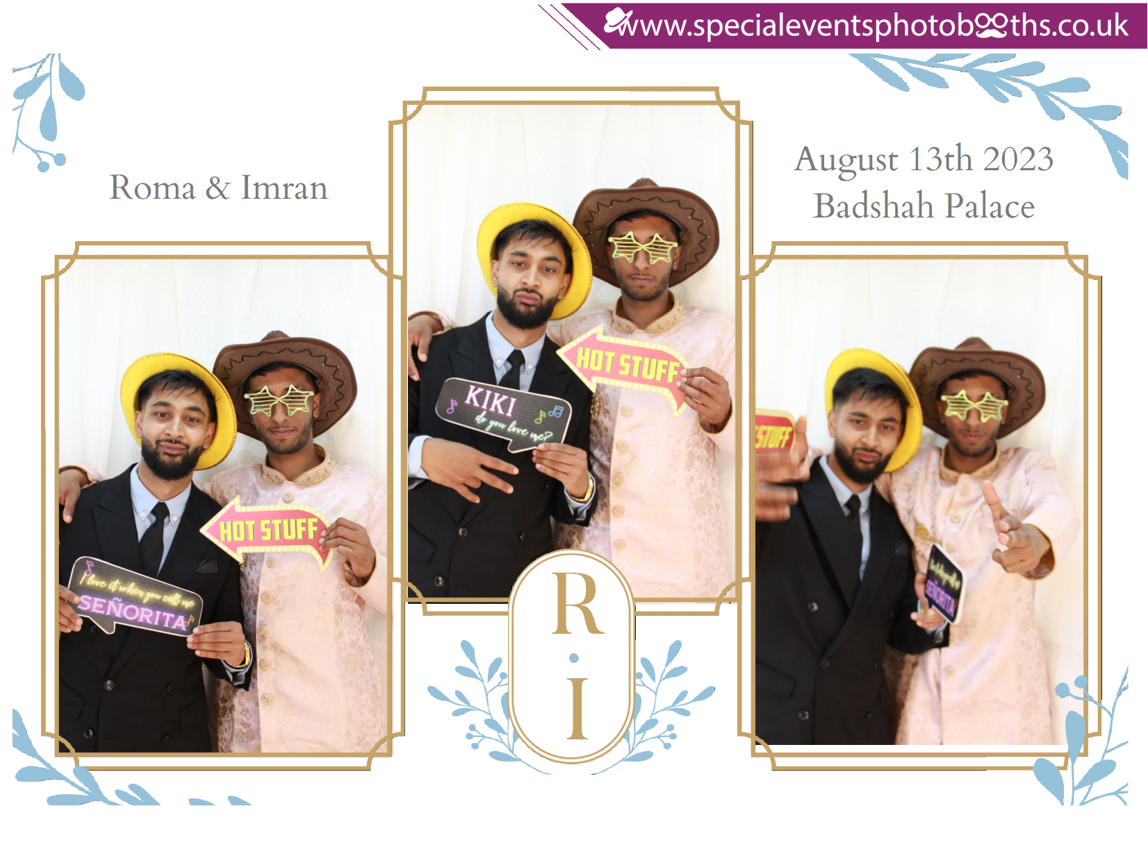 Roma & Imran's Wedding | View more photos from the event at my.specialeventsphotobooths.co.uk/u/SpecialEventsPhotoBooths/Roma-Imrans-Wedding