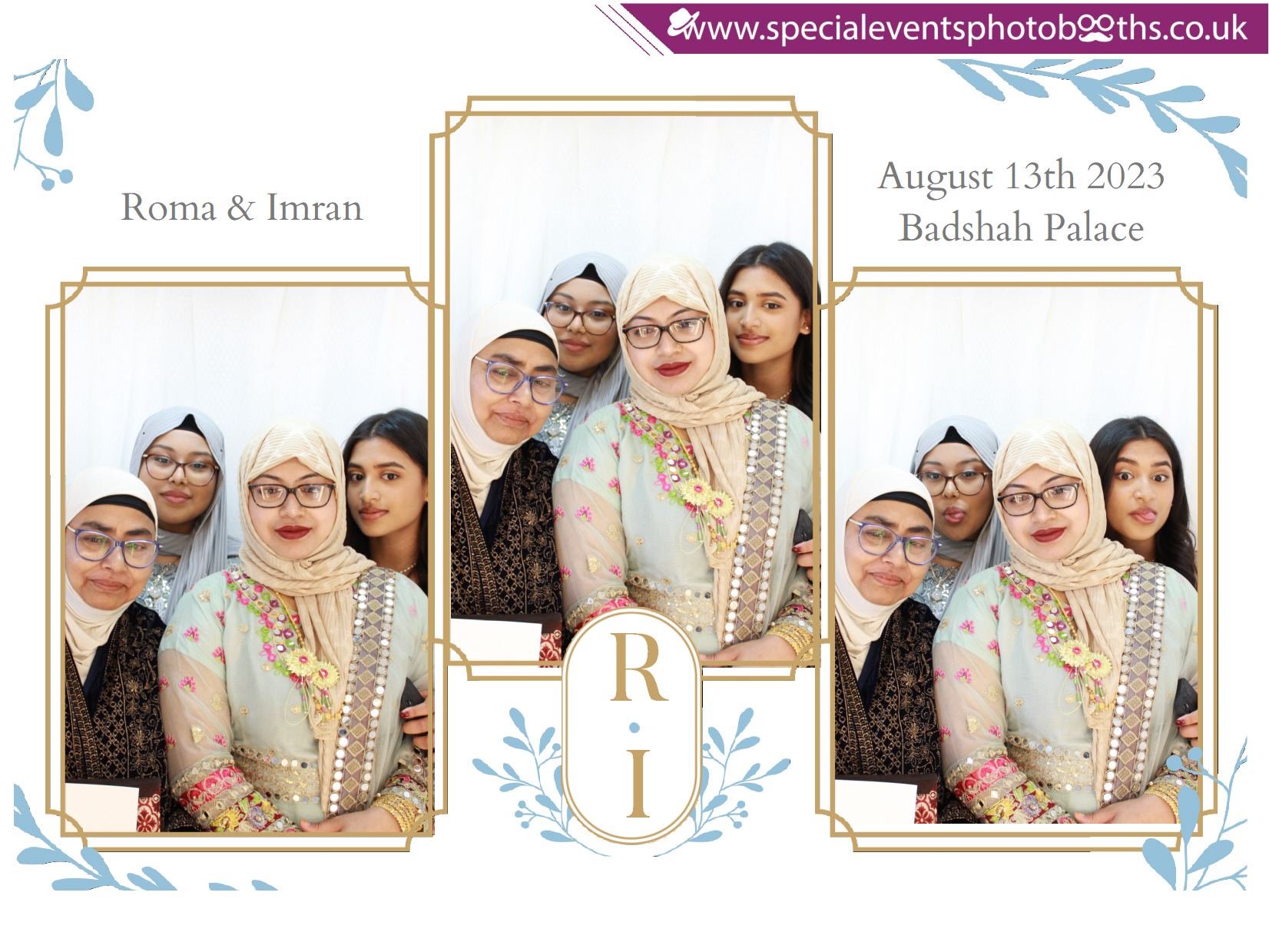 Roma & Imran's Wedding | View more photos from the event at my.specialeventsphotobooths.co.uk/u/SpecialEventsPhotoBooths/Roma-Imrans-Wedding