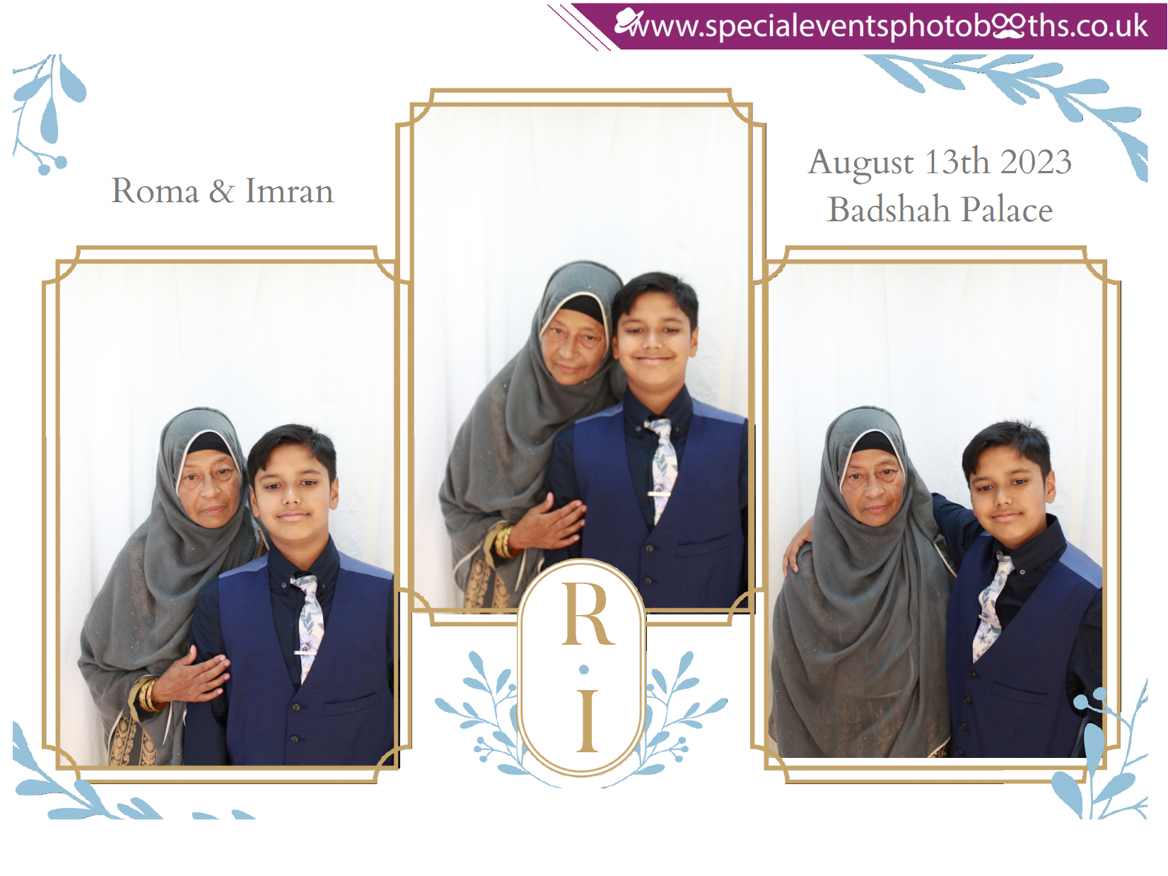 Roma & Imran's Wedding | View more photos from the event at my.specialeventsphotobooths.co.uk/u/SpecialEventsPhotoBooths/Roma-Imrans-Wedding