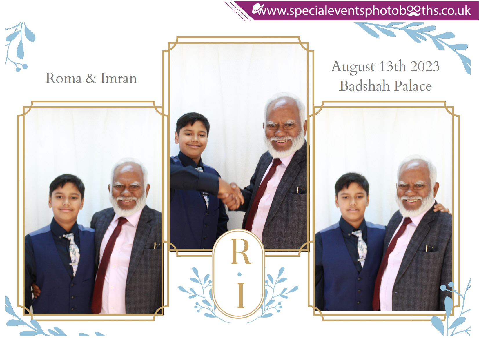 Roma & Imran's Wedding | View more photos from the event at my.specialeventsphotobooths.co.uk/u/SpecialEventsPhotoBooths/Roma-Imrans-Wedding