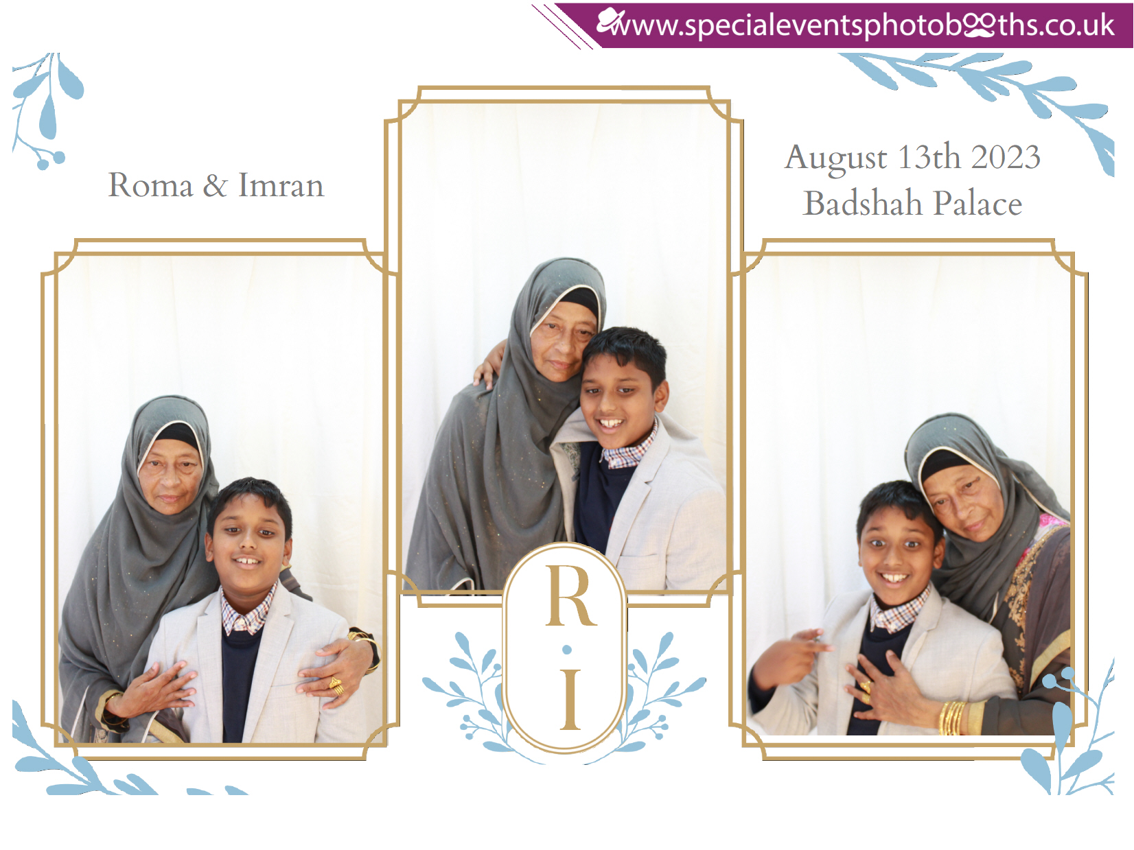 Roma & Imran's Wedding | View more photos from the event at my.specialeventsphotobooths.co.uk/u/SpecialEventsPhotoBooths/Roma-Imrans-Wedding