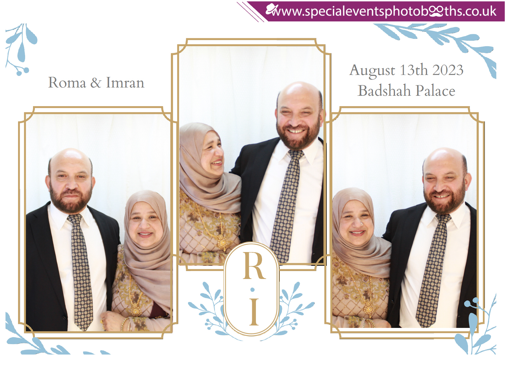 Roma & Imran's Wedding | View more photos from the event at my.specialeventsphotobooths.co.uk/u/SpecialEventsPhotoBooths/Roma-Imrans-Wedding