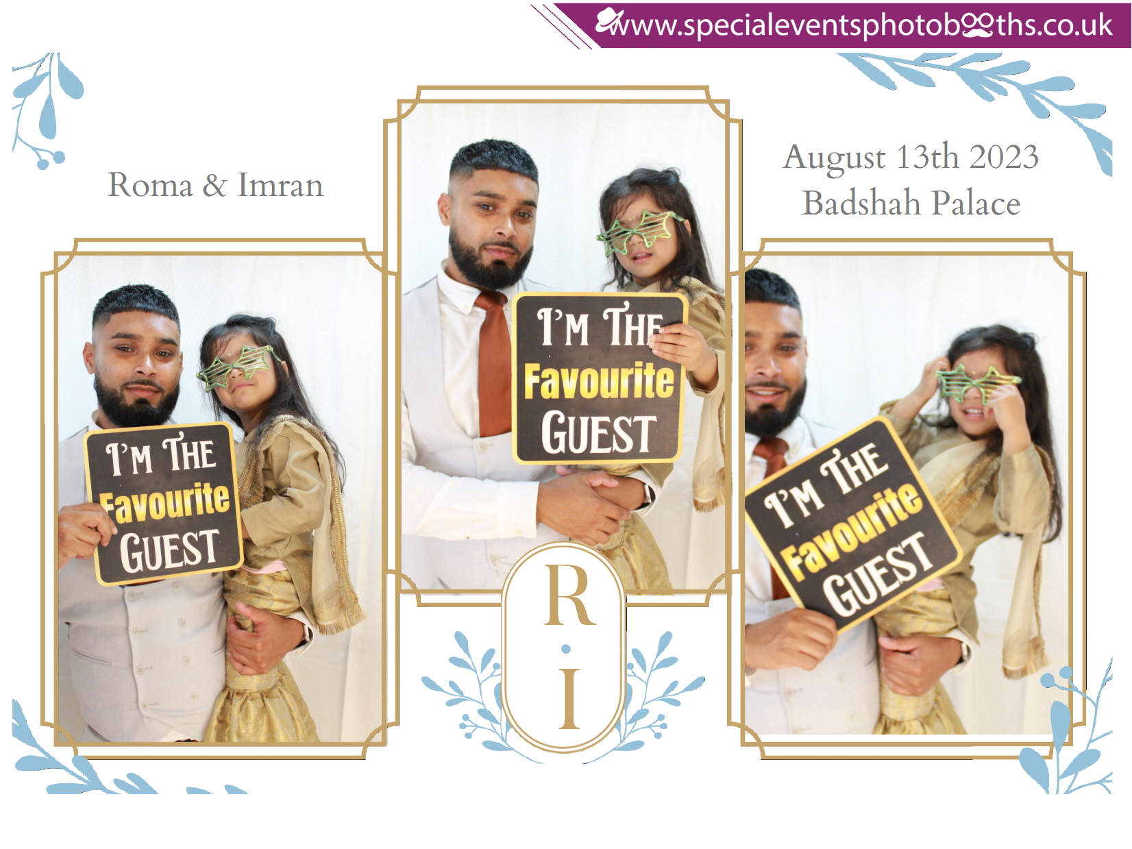 Roma & Imran's Wedding | View more photos from the event at my.specialeventsphotobooths.co.uk/u/SpecialEventsPhotoBooths/Roma-Imrans-Wedding
