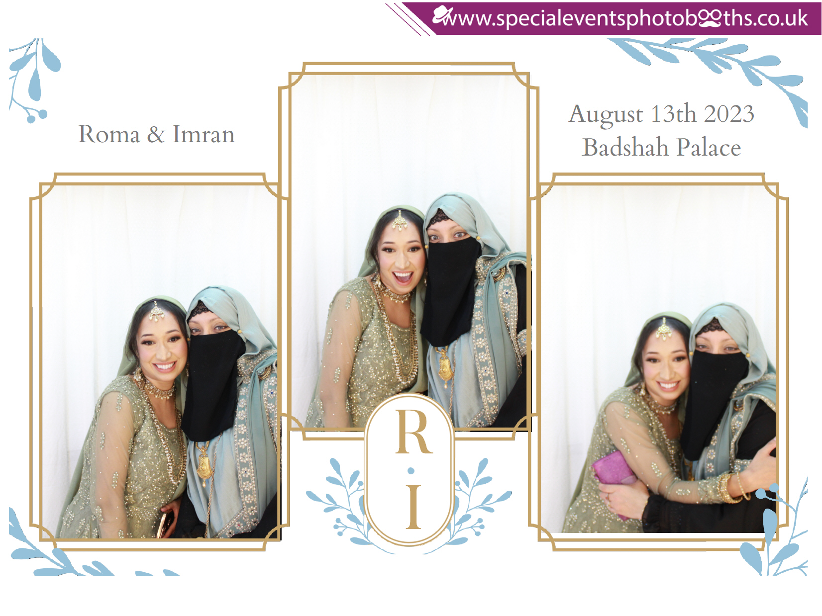 Roma & Imran's Wedding | View more photos from the event at my.specialeventsphotobooths.co.uk/u/SpecialEventsPhotoBooths/Roma-Imrans-Wedding