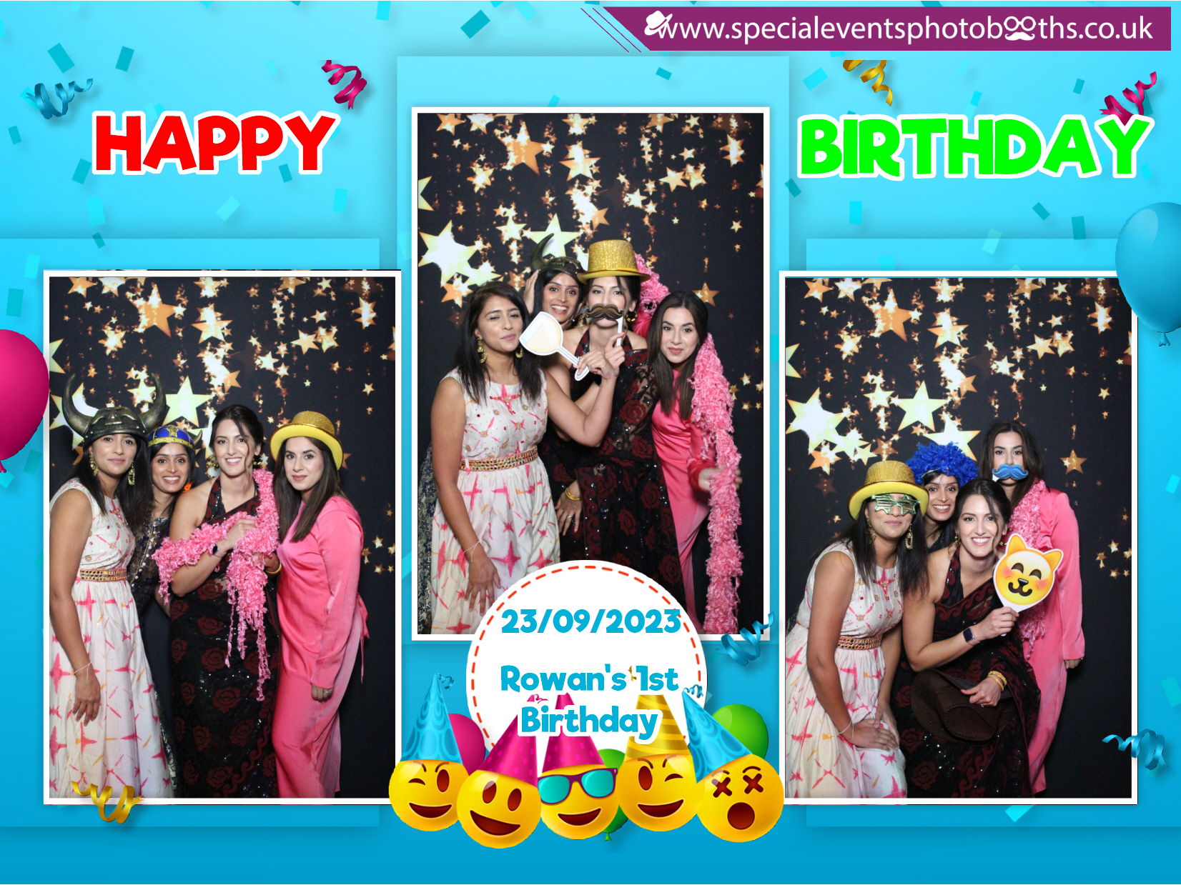 Rowan’s 1st Birthday Party | View more photos from the event at my.specialeventsphotobooths.co.uk/u/SpecialEventsPhotoBooths/Rowan’s-1st-Birthday-Party