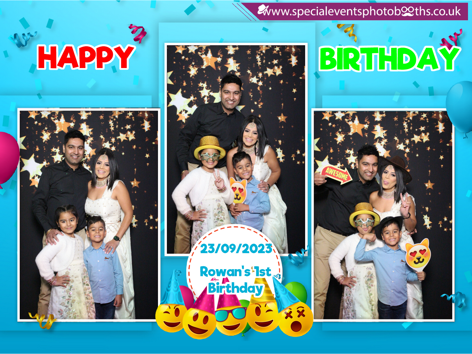Rowan’s 1st Birthday Party | View more photos from the event at my.specialeventsphotobooths.co.uk/u/SpecialEventsPhotoBooths/Rowan’s-1st-Birthday-Party