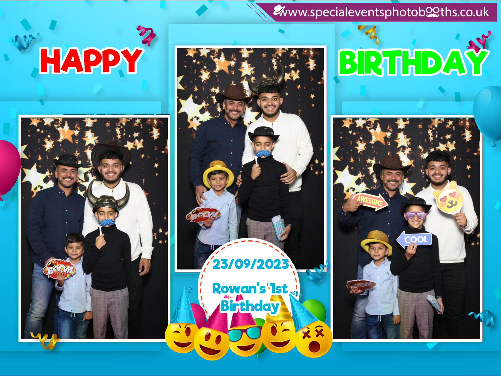 Rowan’s 1st Birthday Party | View more photos from the event at my.specialeventsphotobooths.co.uk/u/SpecialEventsPhotoBooths/Rowan’s-1st-Birthday-Party