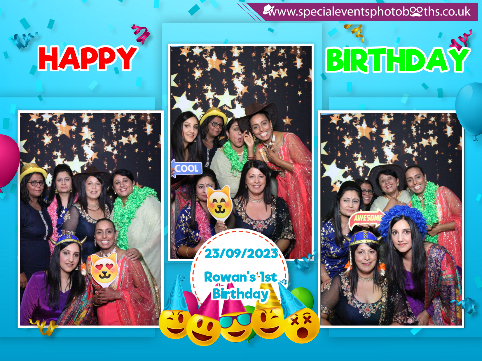 Rowan’s 1st Birthday Party | View more photos from the event at my.specialeventsphotobooths.co.uk/u/SpecialEventsPhotoBooths/Rowan’s-1st-Birthday-Party