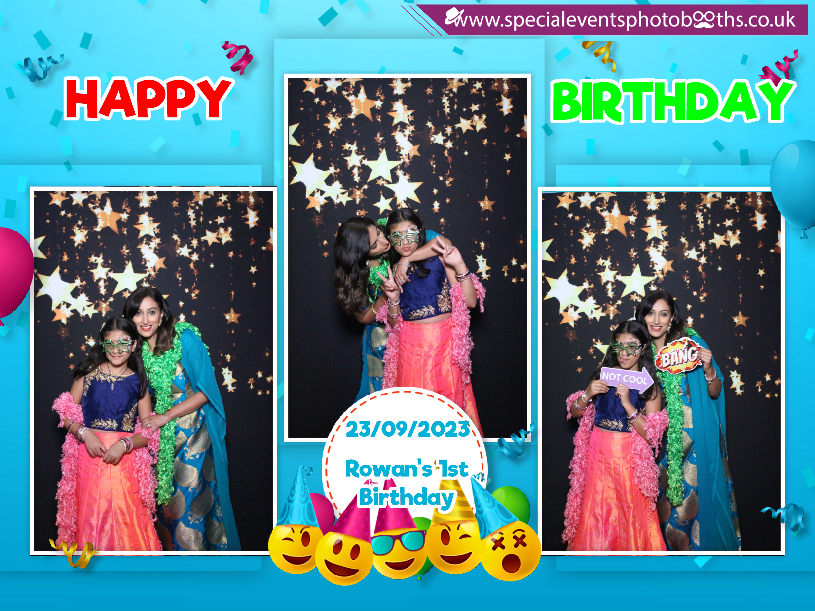 Rowan’s 1st Birthday Party | View more photos from the event at my.specialeventsphotobooths.co.uk/u/SpecialEventsPhotoBooths/Rowan’s-1st-Birthday-Party