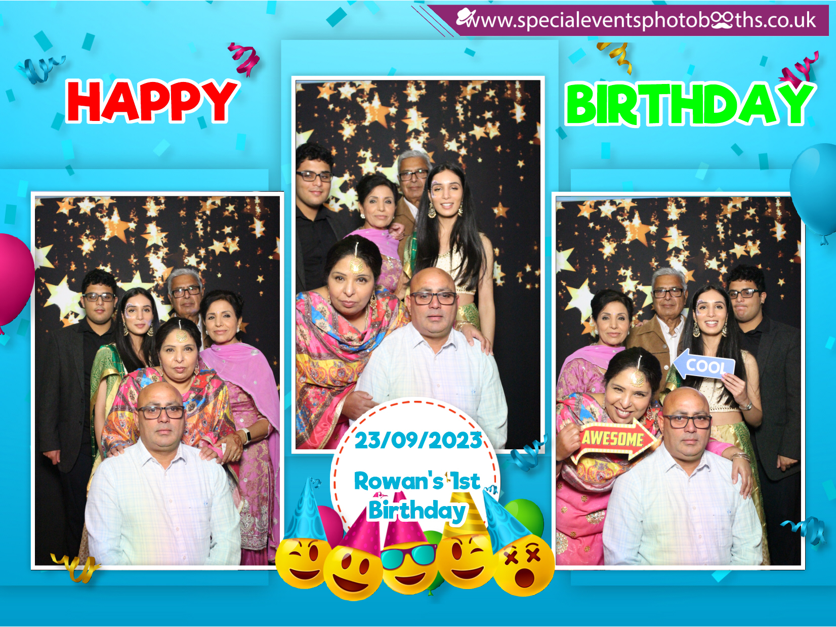 Rowan’s 1st Birthday Party | View more photos from the event at my.specialeventsphotobooths.co.uk/u/SpecialEventsPhotoBooths/Rowan’s-1st-Birthday-Party