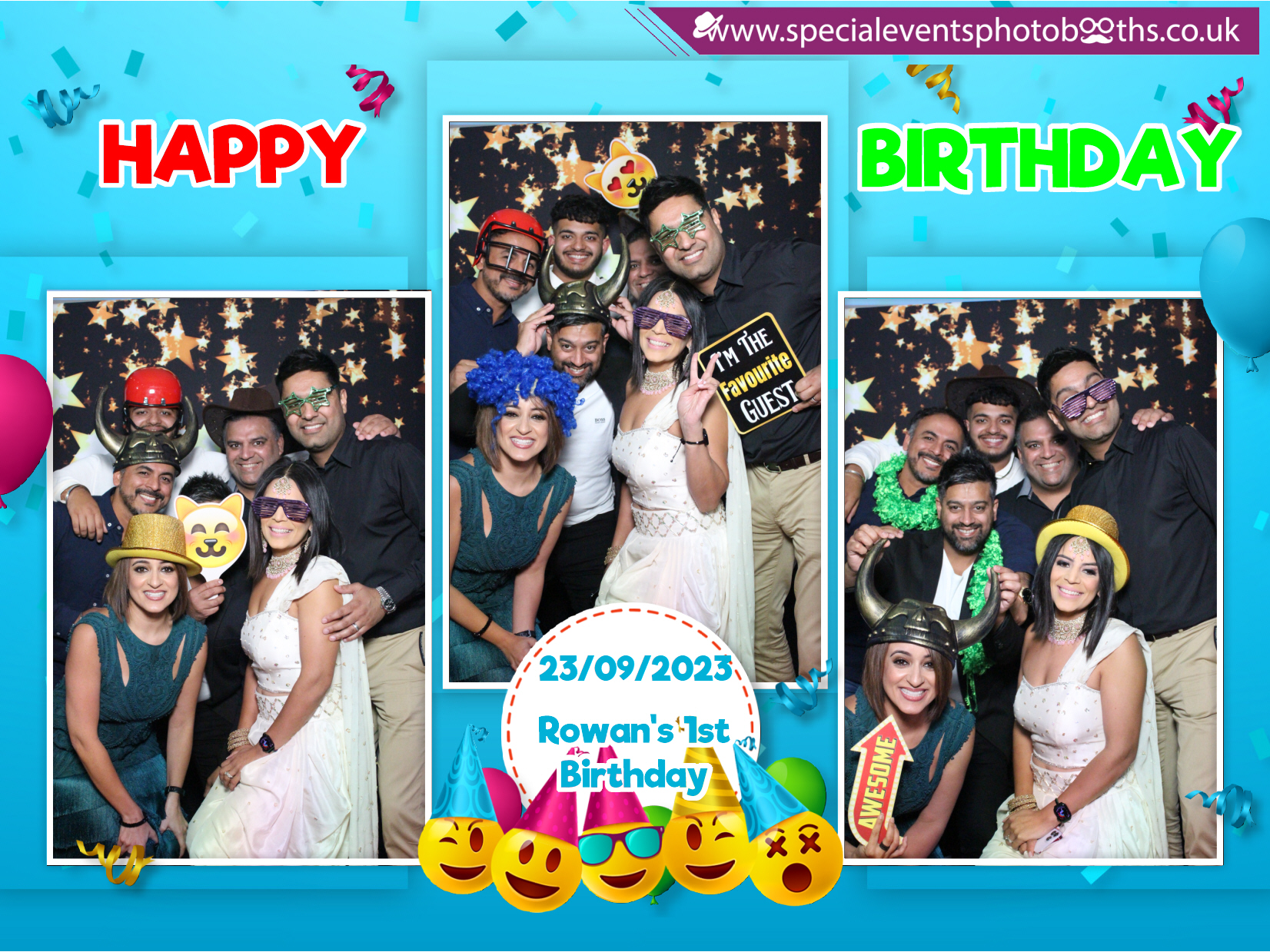 Rowan’s 1st Birthday Party | View more photos from the event at my.specialeventsphotobooths.co.uk/u/SpecialEventsPhotoBooths/Rowan’s-1st-Birthday-Party