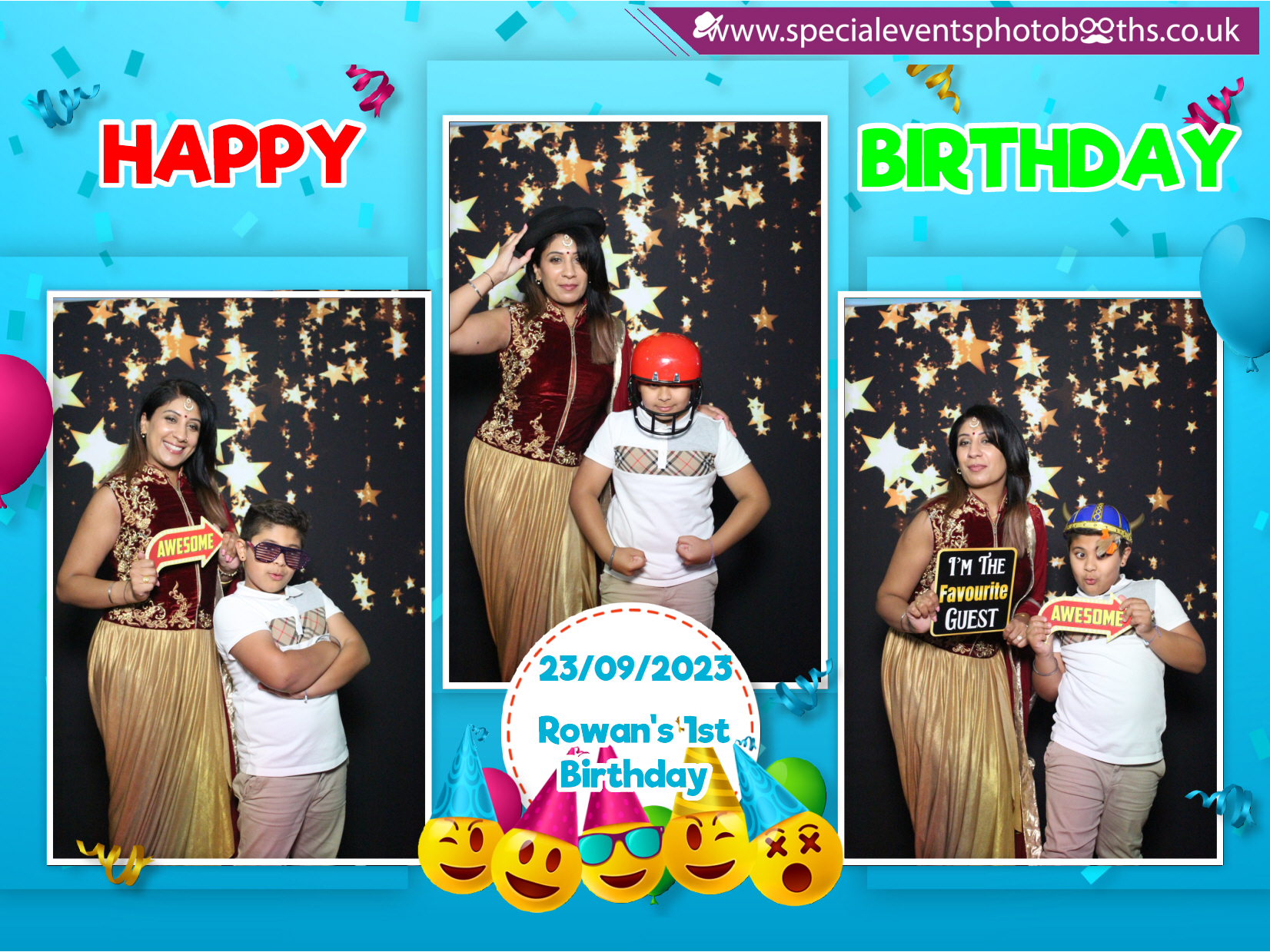 Rowan’s 1st Birthday Party | View more photos from the event at my.specialeventsphotobooths.co.uk/u/SpecialEventsPhotoBooths/Rowan’s-1st-Birthday-Party