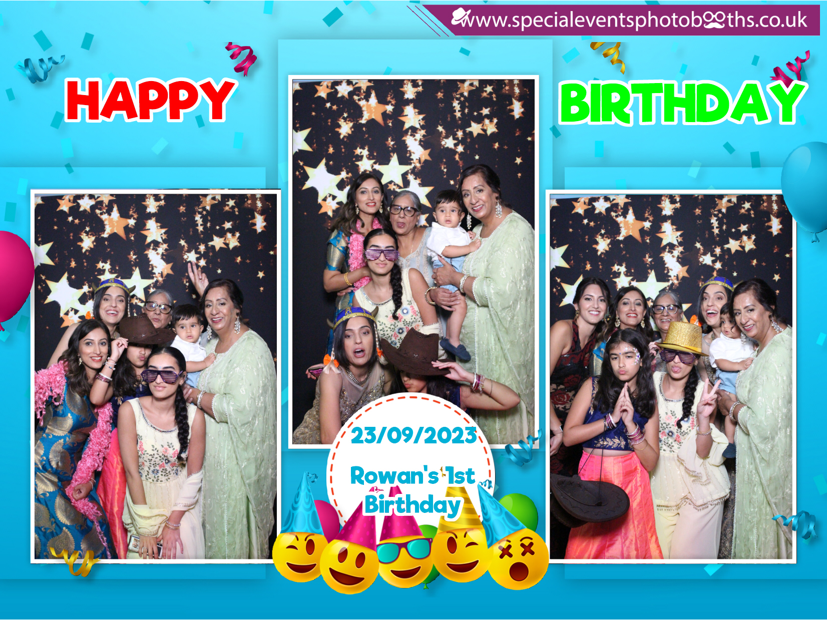 Rowan’s 1st Birthday Party | View more photos from the event at my.specialeventsphotobooths.co.uk/u/SpecialEventsPhotoBooths/Rowan’s-1st-Birthday-Party