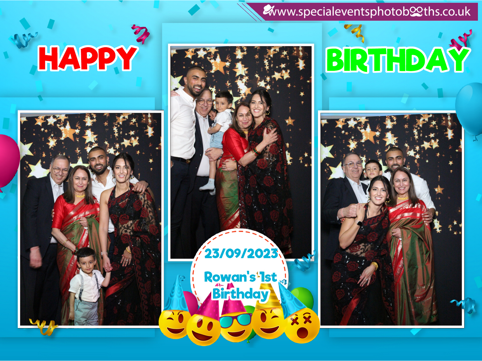 Rowan’s 1st Birthday Party | View more photos from the event at my.specialeventsphotobooths.co.uk/u/SpecialEventsPhotoBooths/Rowan’s-1st-Birthday-Party