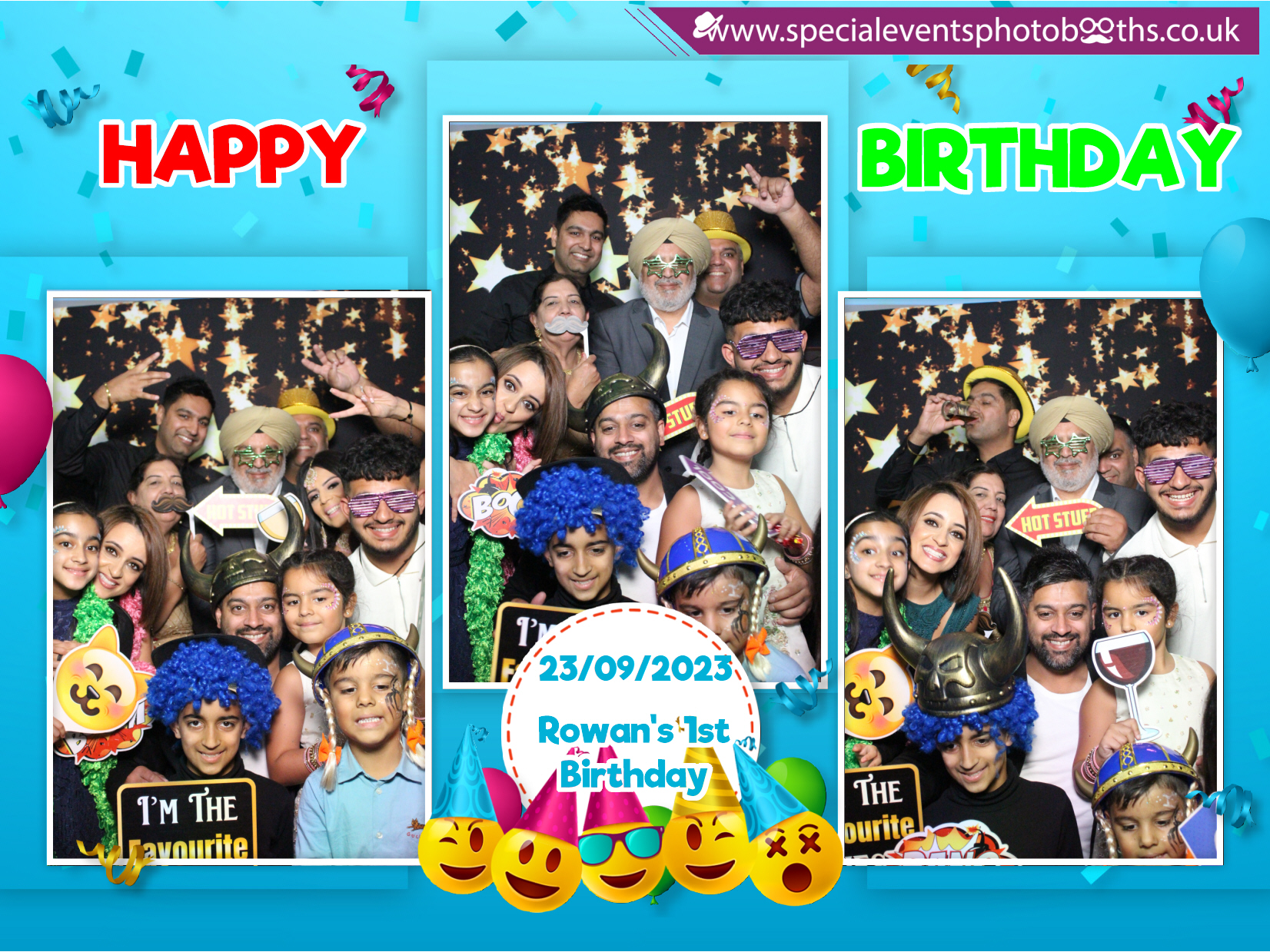 Rowan’s 1st Birthday Party | View more photos from the event at my.specialeventsphotobooths.co.uk/u/SpecialEventsPhotoBooths/Rowan’s-1st-Birthday-Party