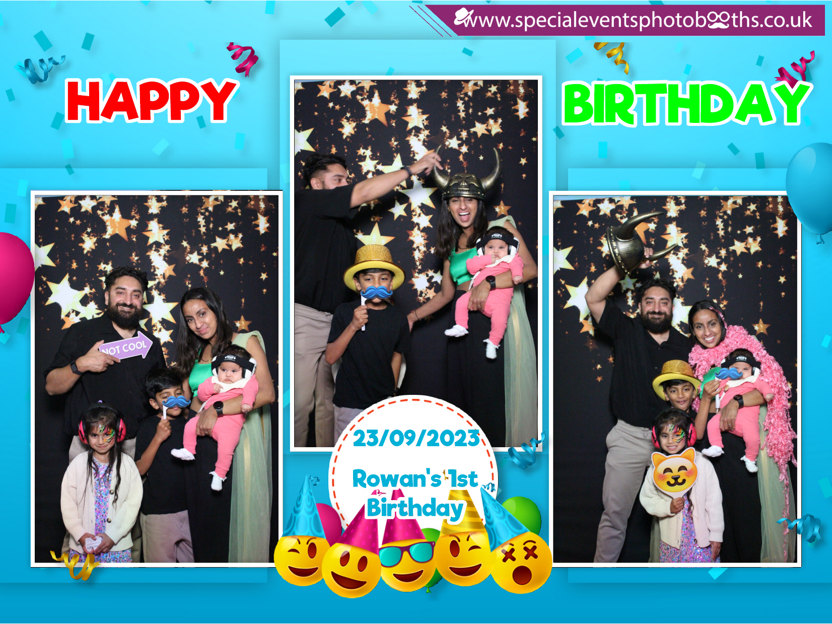 Rowan’s 1st Birthday Party | View more photos from the event at my.specialeventsphotobooths.co.uk/u/SpecialEventsPhotoBooths/Rowan’s-1st-Birthday-Party