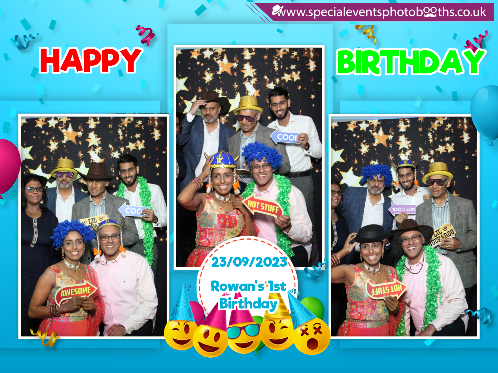 Rowan’s 1st Birthday Party | View more photos from the event at my.specialeventsphotobooths.co.uk/u/SpecialEventsPhotoBooths/Rowan’s-1st-Birthday-Party