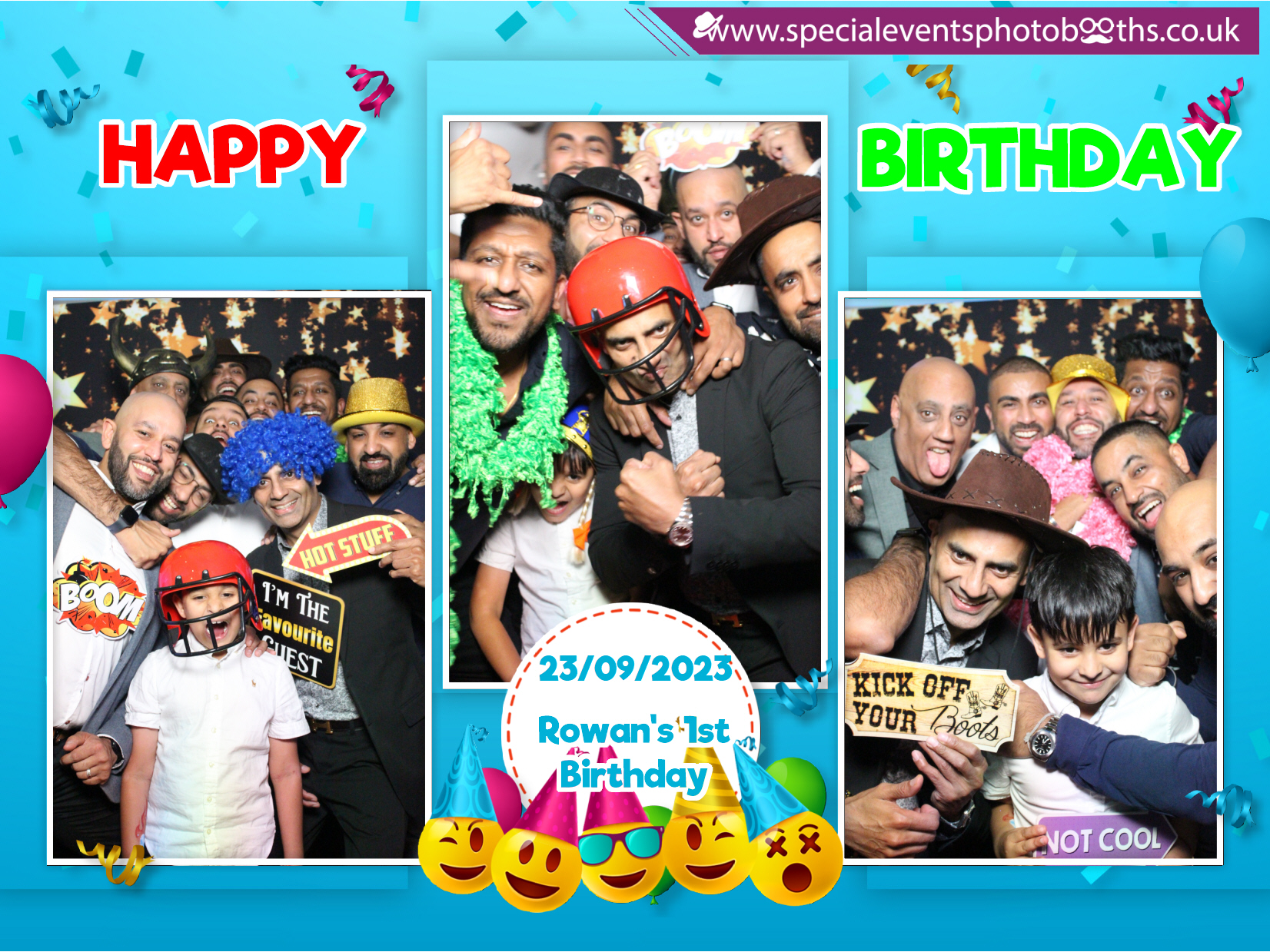 Rowan’s 1st Birthday Party | View more photos from the event at my.specialeventsphotobooths.co.uk/u/SpecialEventsPhotoBooths/Rowan’s-1st-Birthday-Party