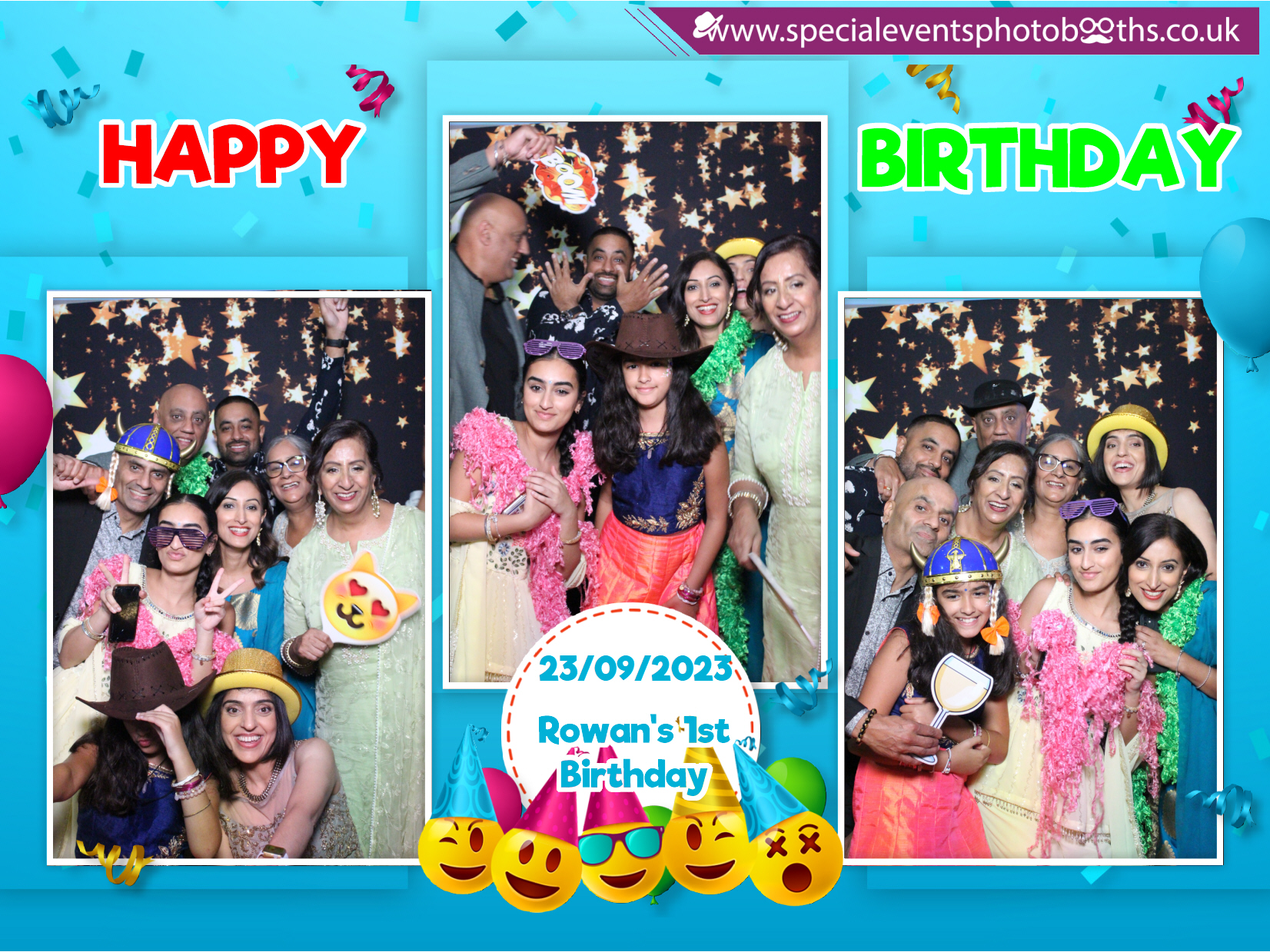Rowan’s 1st Birthday Party | View more photos from the event at my.specialeventsphotobooths.co.uk/u/SpecialEventsPhotoBooths/Rowan’s-1st-Birthday-Party