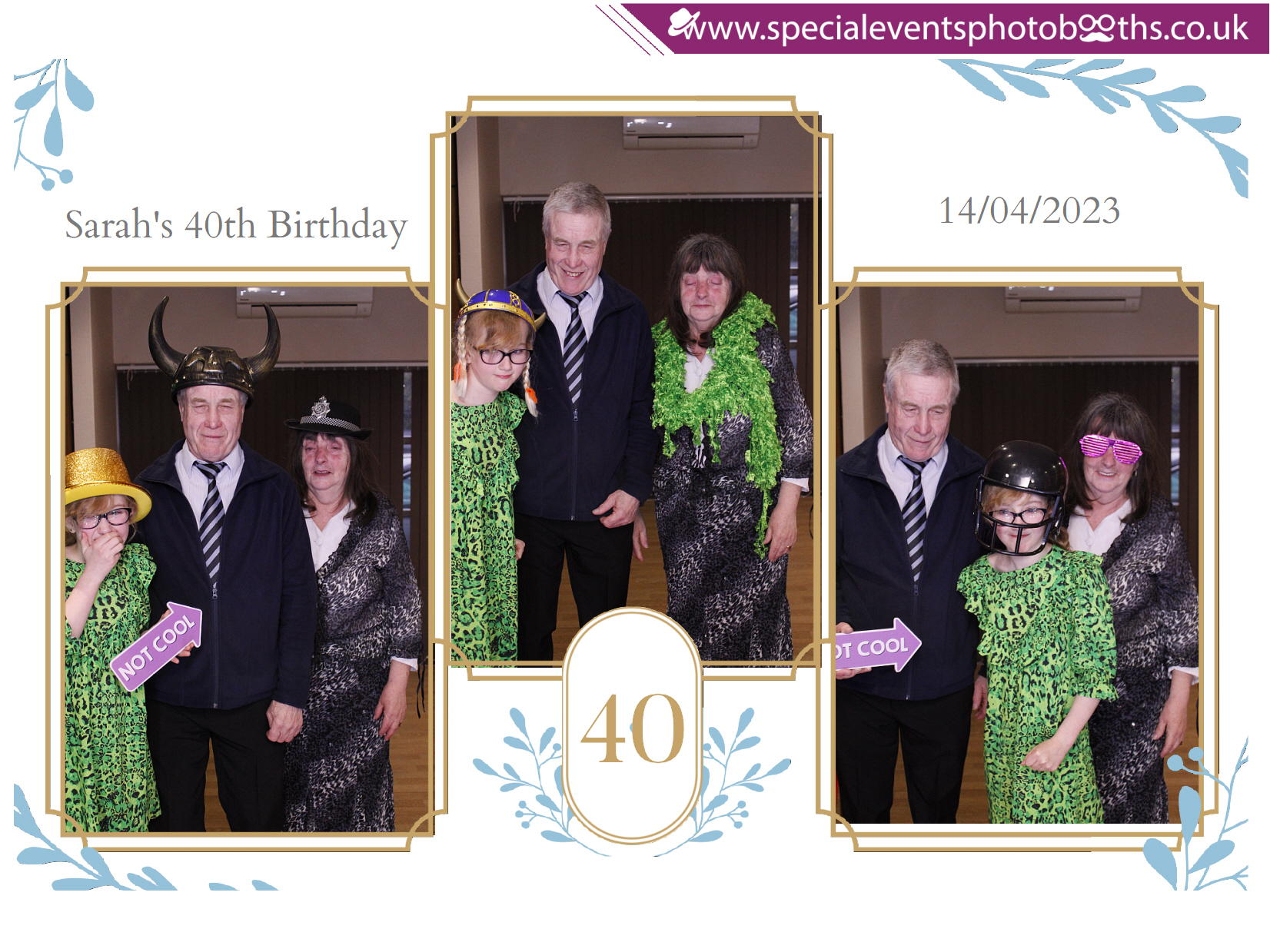 Sarah's 40th Birthday | View more photos from the event at my.specialeventsphotobooths.co.uk/u/SpecialEventsPhotoBooths/Sarahs-40th-Birthday