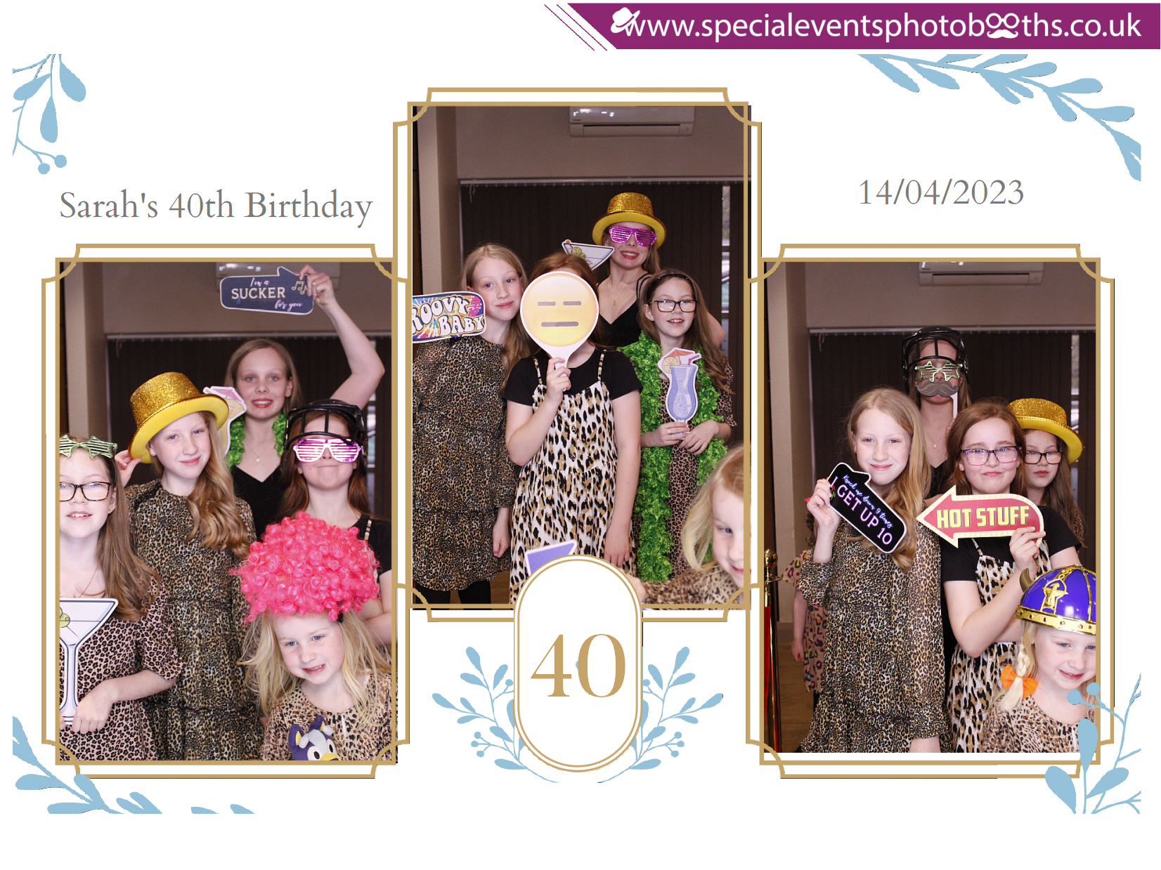 Sarah's 40th Birthday | View more photos from the event at my.specialeventsphotobooths.co.uk/u/SpecialEventsPhotoBooths/Sarahs-40th-Birthday