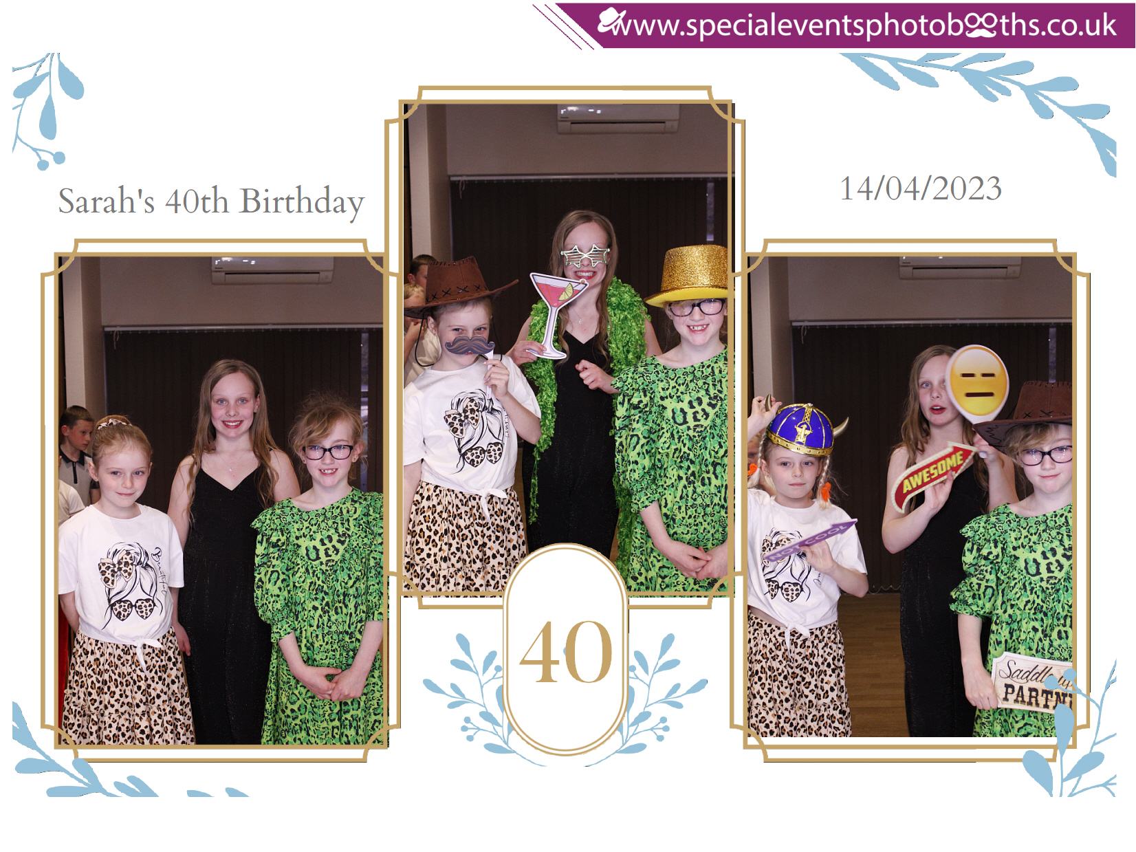 Sarah's 40th Birthday | View more photos from the event at my.specialeventsphotobooths.co.uk/u/SpecialEventsPhotoBooths/Sarahs-40th-Birthday