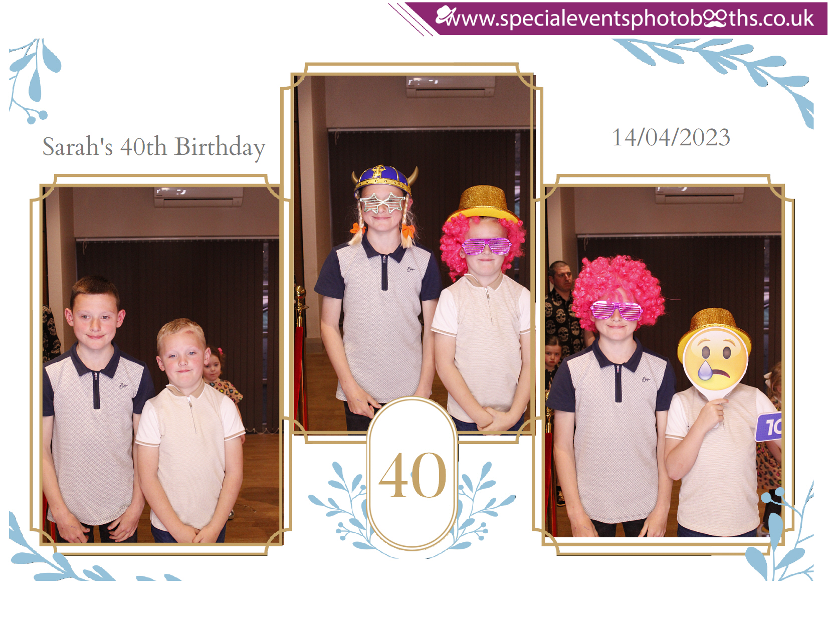 Sarah's 40th Birthday | View more photos from the event at my.specialeventsphotobooths.co.uk/u/SpecialEventsPhotoBooths/Sarahs-40th-Birthday
