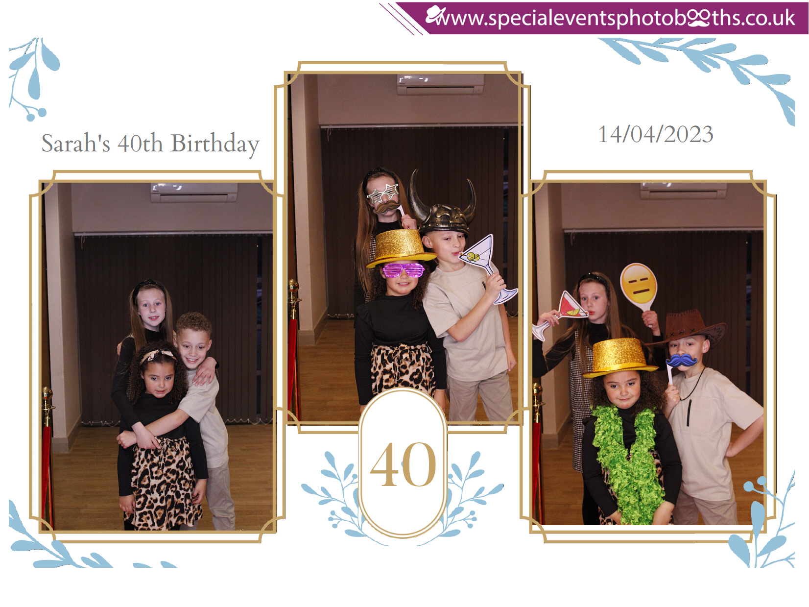 Sarah's 40th Birthday | View more photos from the event at my.specialeventsphotobooths.co.uk/u/SpecialEventsPhotoBooths/Sarahs-40th-Birthday