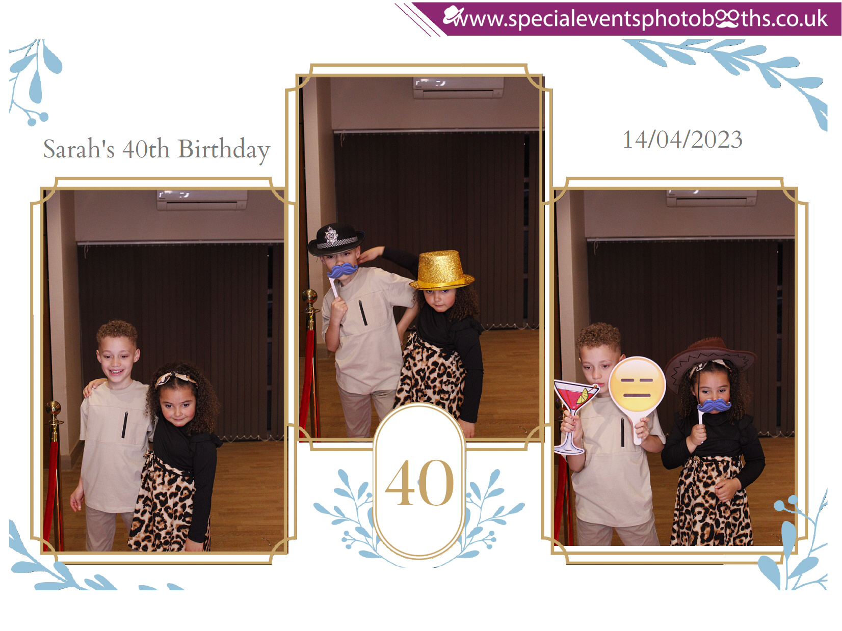 Sarah's 40th Birthday | View more photos from the event at my.specialeventsphotobooths.co.uk/u/SpecialEventsPhotoBooths/Sarahs-40th-Birthday