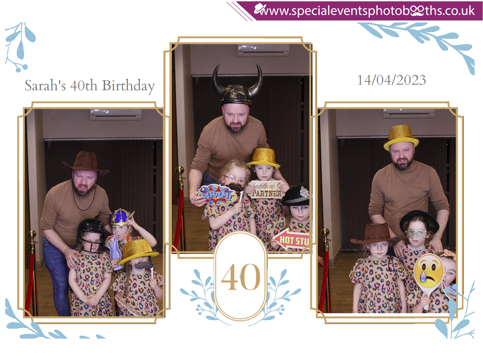 Sarah's 40th Birthday | View more photos from the event at my.specialeventsphotobooths.co.uk/u/SpecialEventsPhotoBooths/Sarahs-40th-Birthday