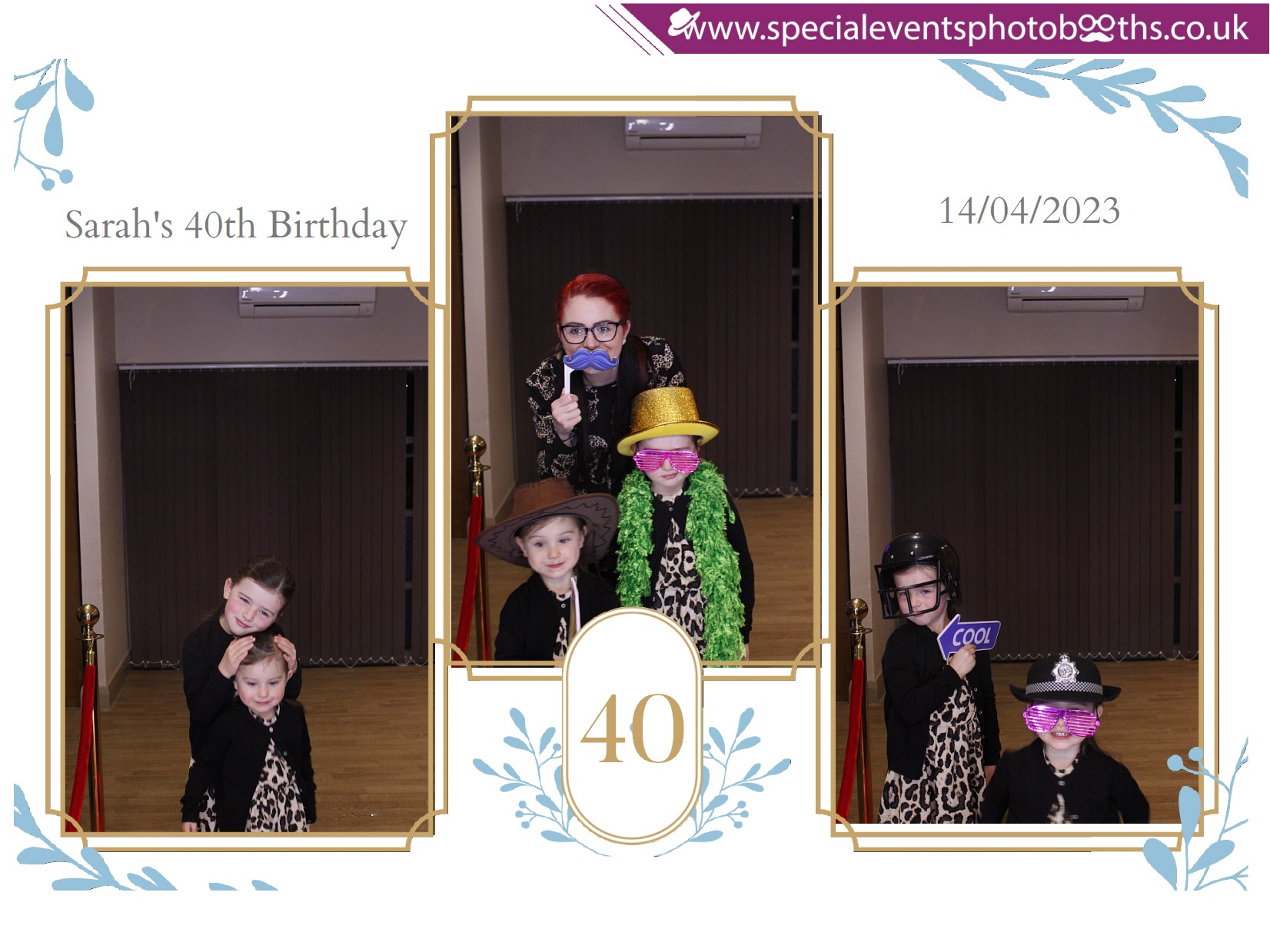 Sarah's 40th Birthday | View more photos from the event at my.specialeventsphotobooths.co.uk/u/SpecialEventsPhotoBooths/Sarahs-40th-Birthday