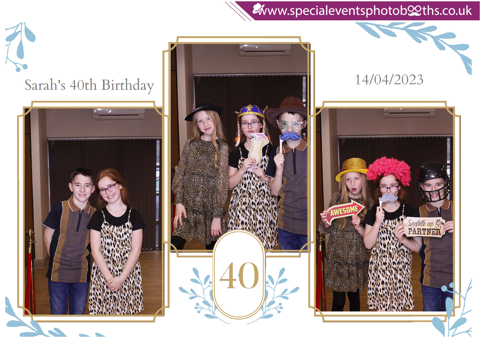 Sarah's 40th Birthday | View more photos from the event at my.specialeventsphotobooths.co.uk/u/SpecialEventsPhotoBooths/Sarahs-40th-Birthday