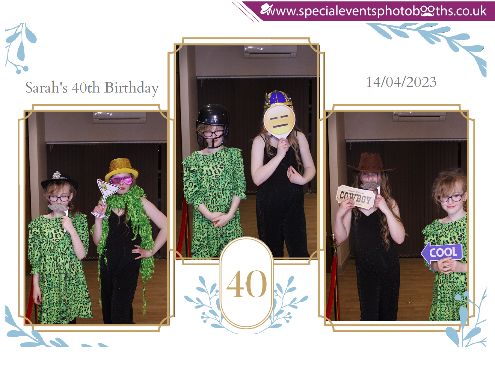 Sarah's 40th Birthday | View more photos from the event at my.specialeventsphotobooths.co.uk/u/SpecialEventsPhotoBooths/Sarahs-40th-Birthday