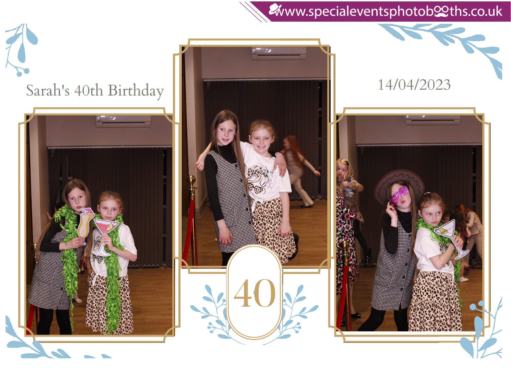 Sarah's 40th Birthday | View more photos from the event at my.specialeventsphotobooths.co.uk/u/SpecialEventsPhotoBooths/Sarahs-40th-Birthday