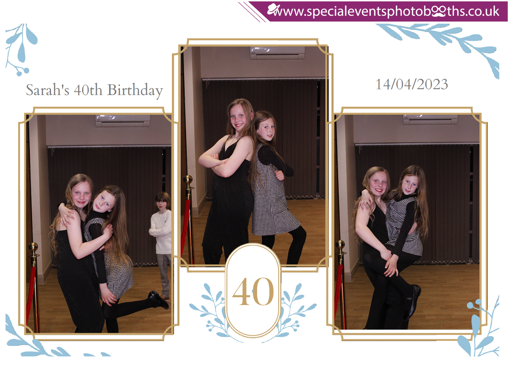 Sarah's 40th Birthday | View more photos from the event at my.specialeventsphotobooths.co.uk/u/SpecialEventsPhotoBooths/Sarahs-40th-Birthday