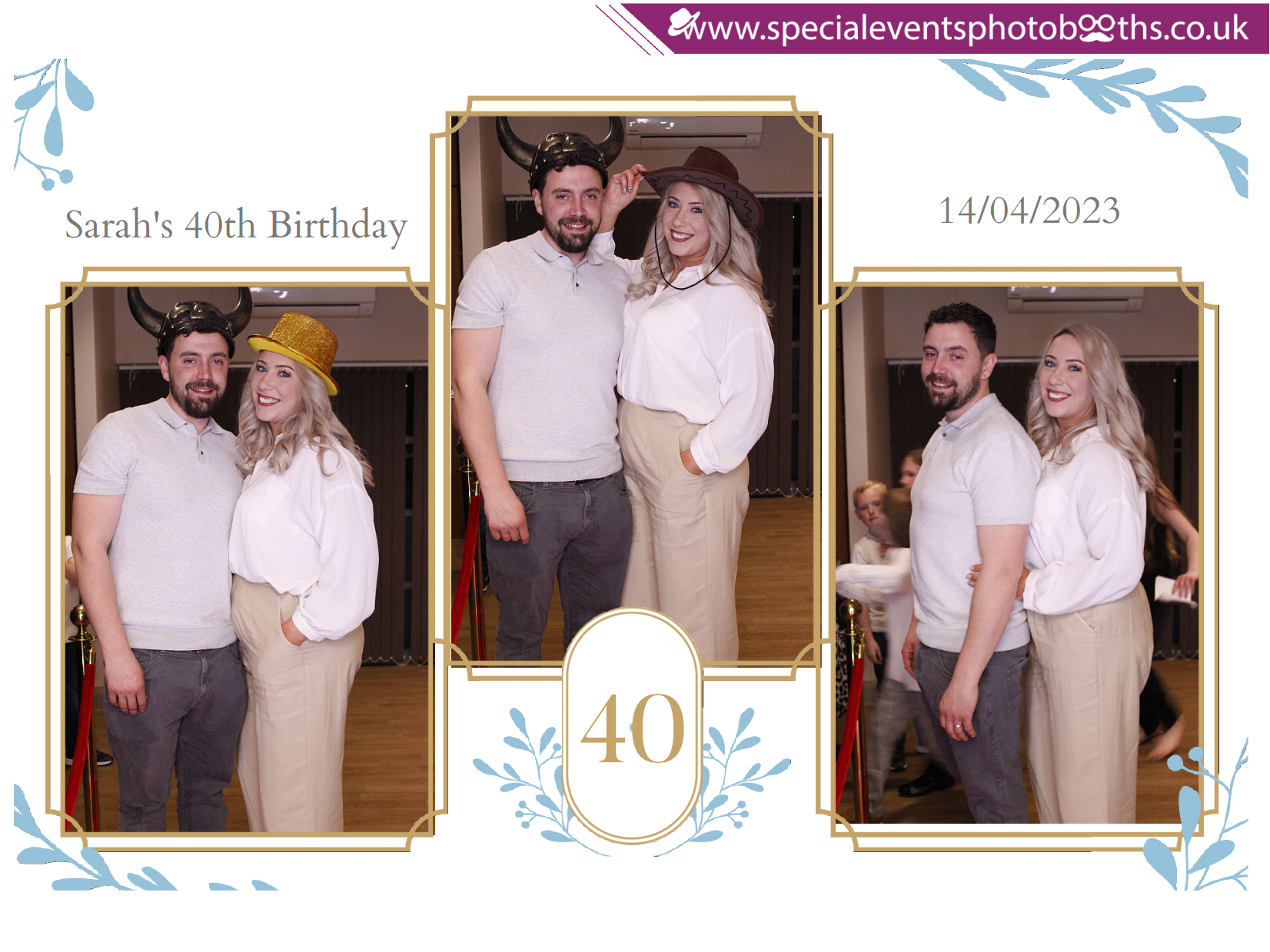 Sarah's 40th Birthday | View more photos from the event at my.specialeventsphotobooths.co.uk/u/SpecialEventsPhotoBooths/Sarahs-40th-Birthday