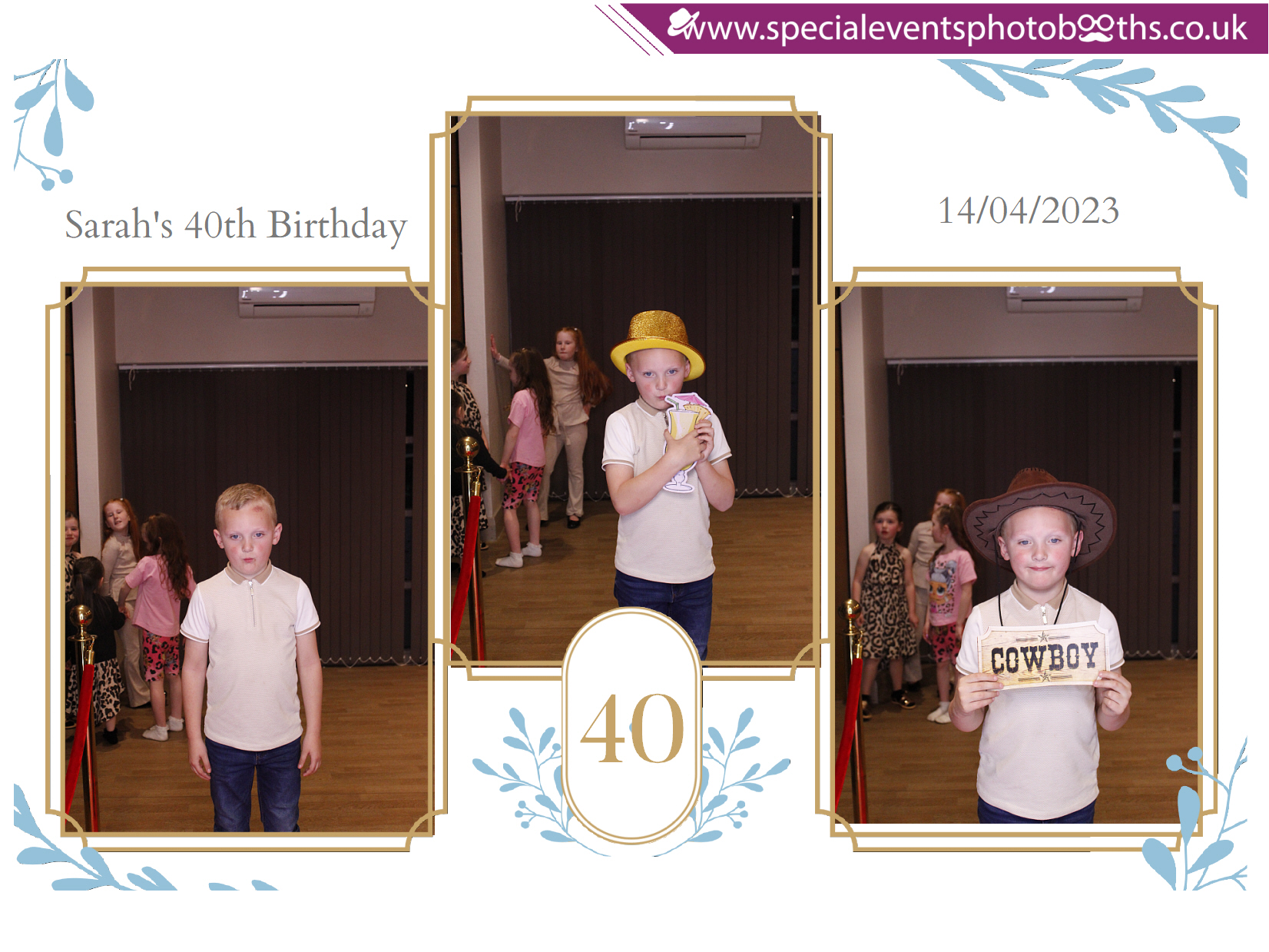 Sarah's 40th Birthday | View more photos from the event at my.specialeventsphotobooths.co.uk/u/SpecialEventsPhotoBooths/Sarahs-40th-Birthday