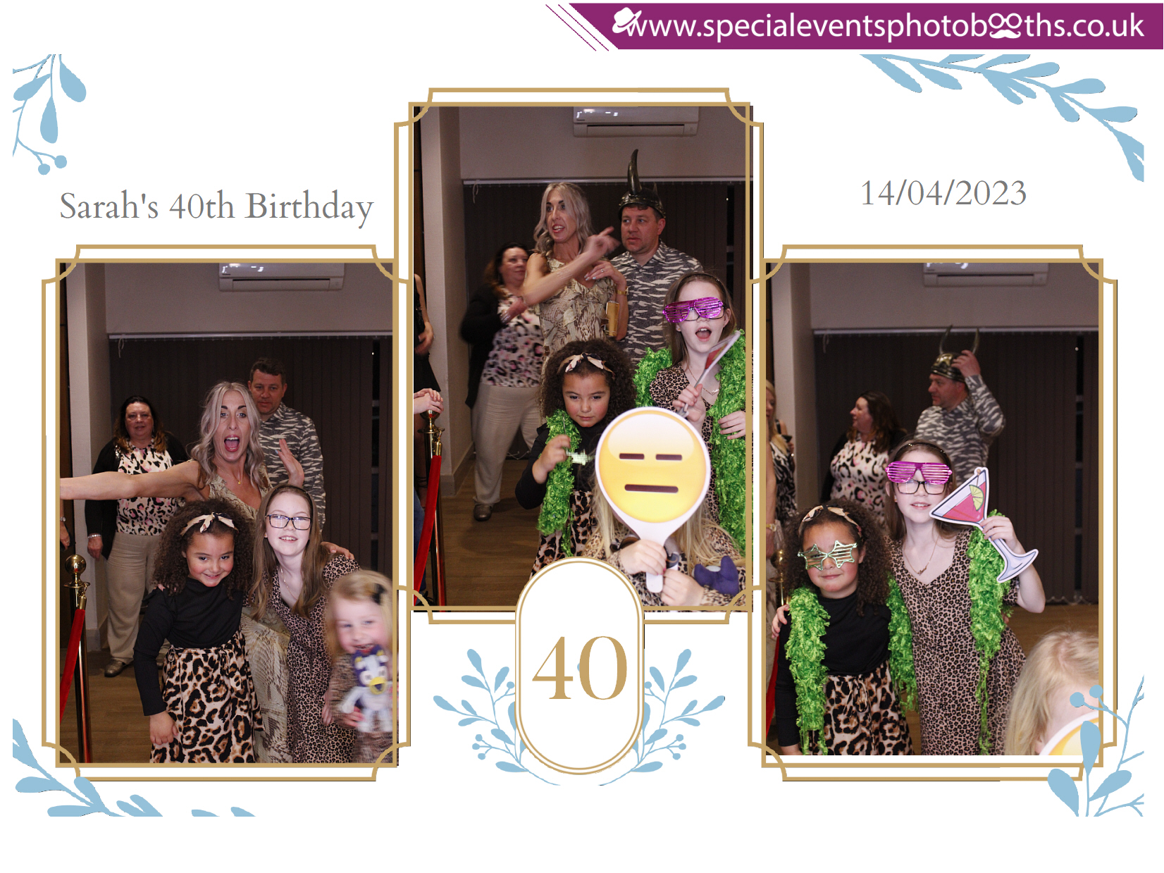 Sarah's 40th Birthday | View more photos from the event at my.specialeventsphotobooths.co.uk/u/SpecialEventsPhotoBooths/Sarahs-40th-Birthday