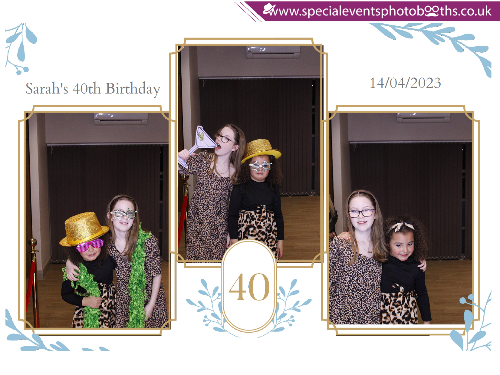 Sarah's 40th Birthday | View more photos from the event at my.specialeventsphotobooths.co.uk/u/SpecialEventsPhotoBooths/Sarahs-40th-Birthday