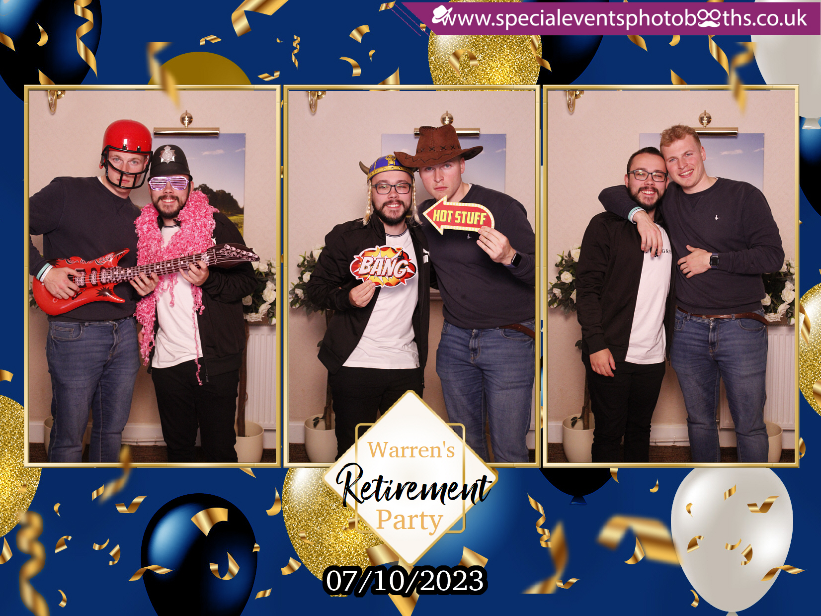 Warren's Retirement Party | View more photos from the event at my.specialeventsphotobooths.co.uk/u/SpecialEventsPhotoBooths/Warrens-Retirement-Party