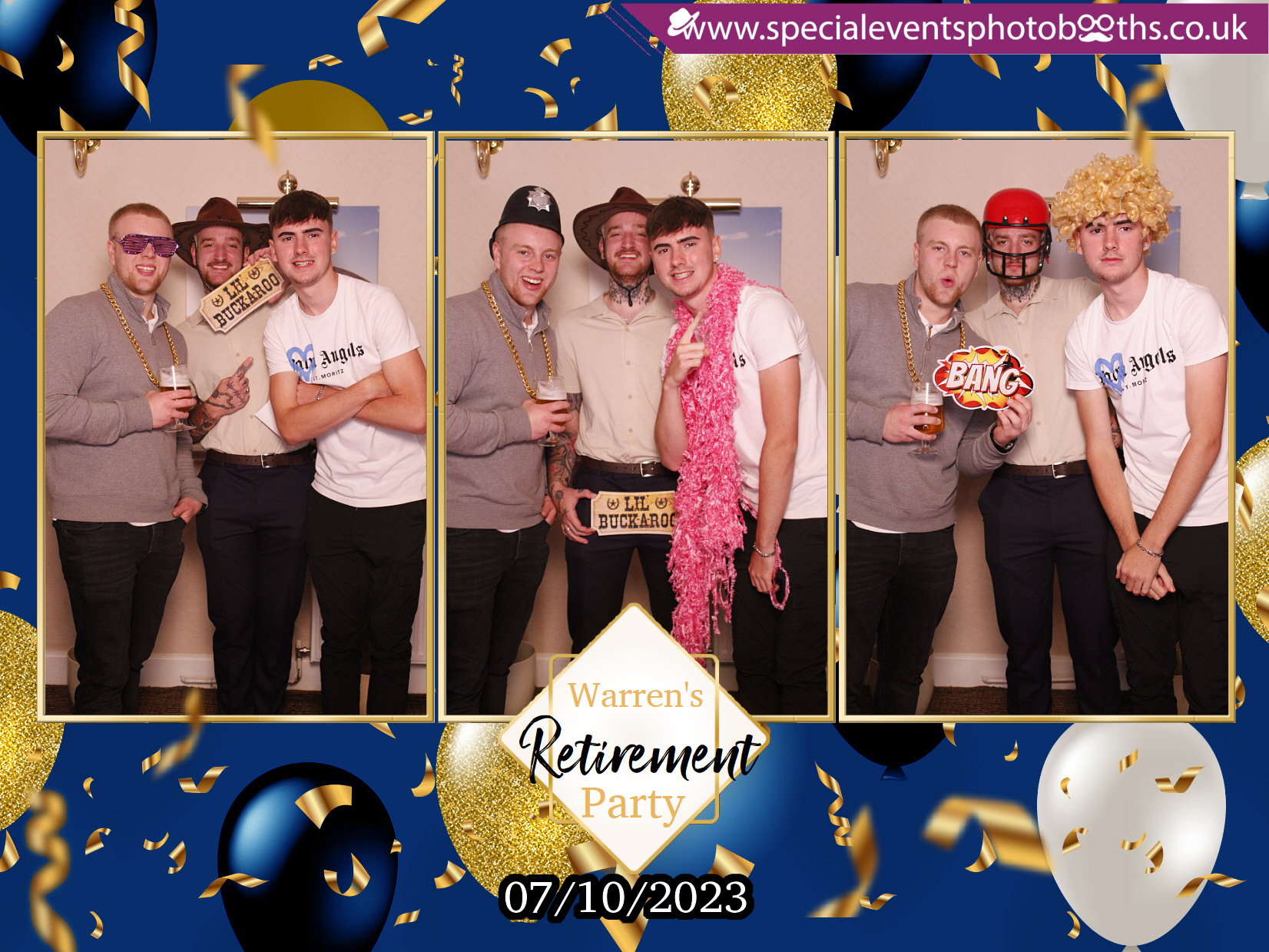 Warren's Retirement Party | View more photos from the event at my.specialeventsphotobooths.co.uk/u/SpecialEventsPhotoBooths/Warrens-Retirement-Party