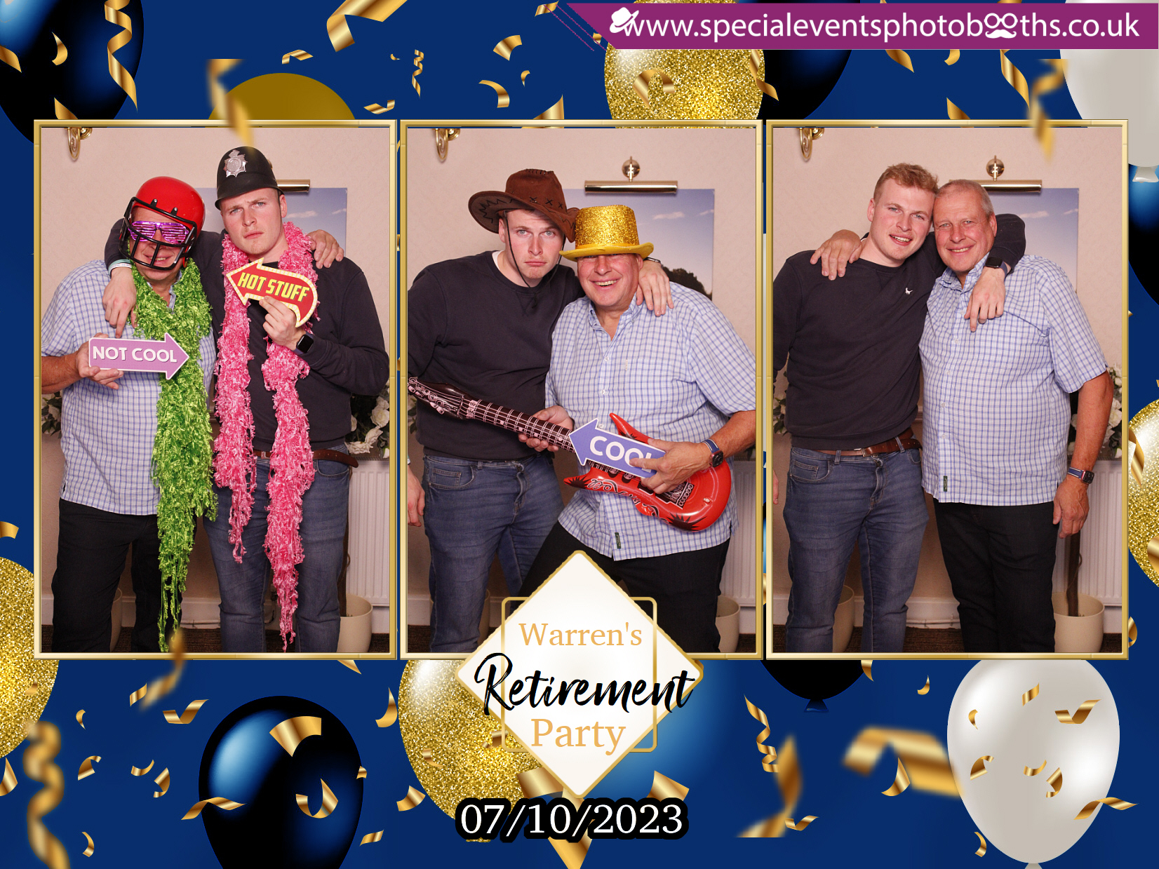 Warren's Retirement Party | View more photos from the event at my.specialeventsphotobooths.co.uk/u/SpecialEventsPhotoBooths/Warrens-Retirement-Party