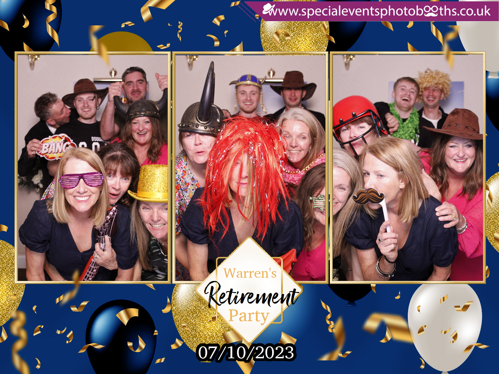 Warren's Retirement Party | View more photos from the event at my.specialeventsphotobooths.co.uk/u/SpecialEventsPhotoBooths/Warrens-Retirement-Party