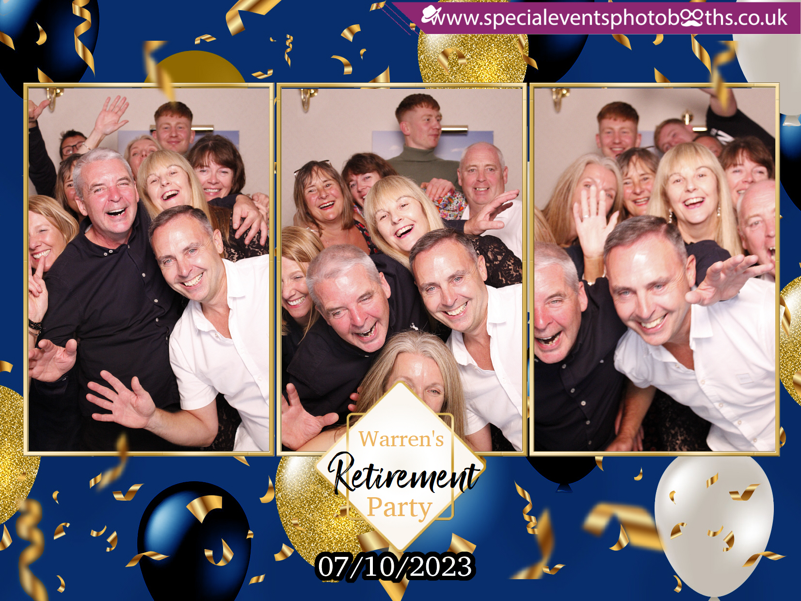 Warren's Retirement Party | View more photos from the event at my.specialeventsphotobooths.co.uk/u/SpecialEventsPhotoBooths/Warrens-Retirement-Party