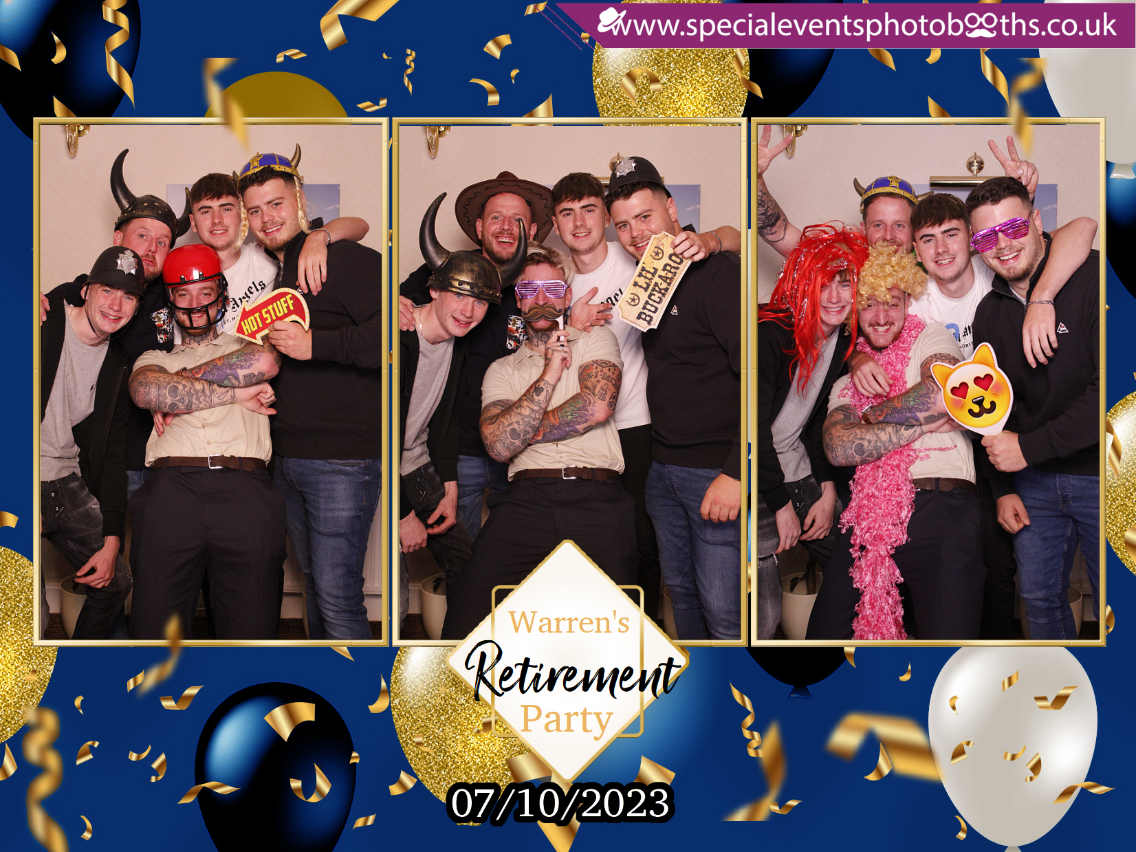Warren's Retirement Party | View more photos from the event at my.specialeventsphotobooths.co.uk/u/SpecialEventsPhotoBooths/Warrens-Retirement-Party