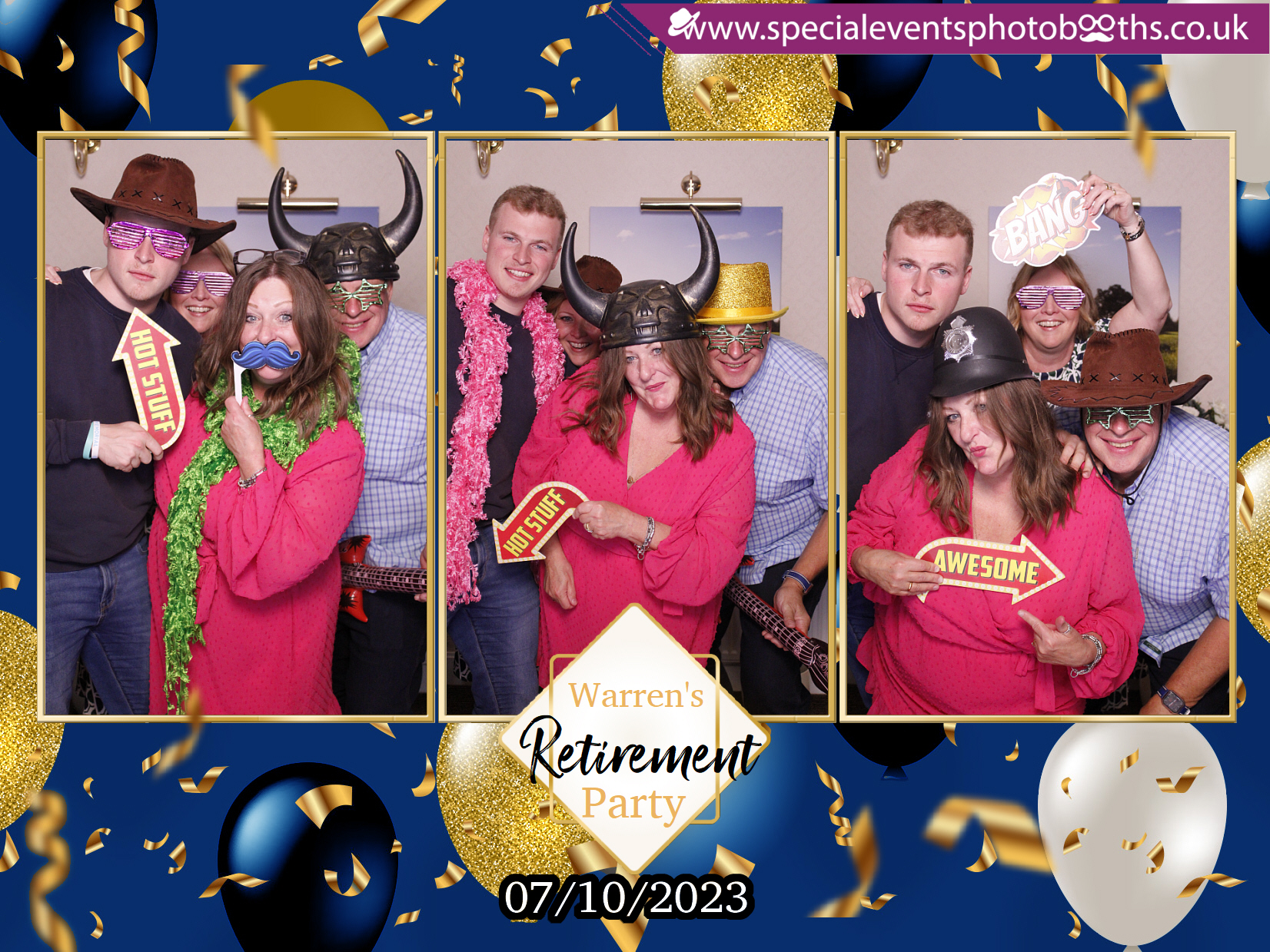 Warren's Retirement Party | View more photos from the event at my.specialeventsphotobooths.co.uk/u/SpecialEventsPhotoBooths/Warrens-Retirement-Party