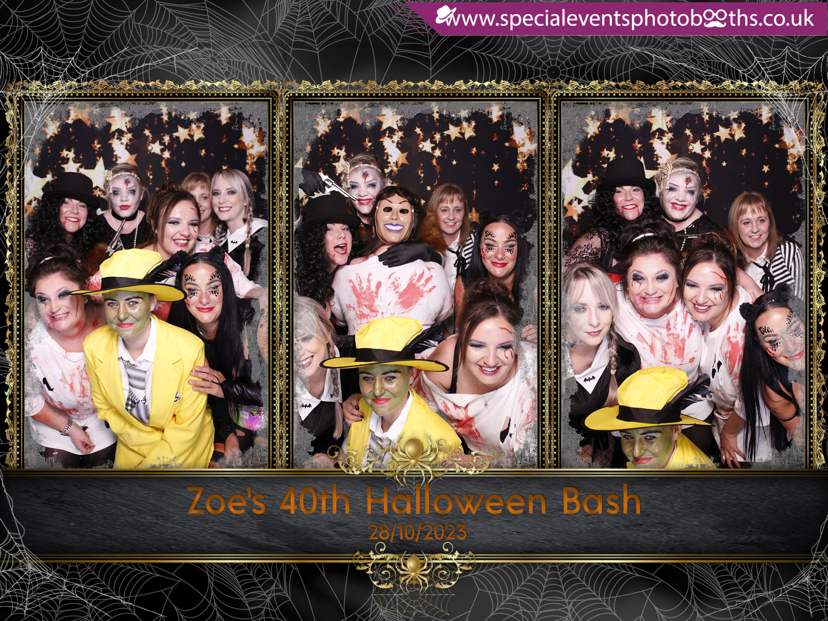 Zoe's 40th Halloween Bash | View more photos from the event at my.specialeventsphotobooths.co.uk/u/SpecialEventsPhotoBooths/Zoes-40th-Halloween-Bash